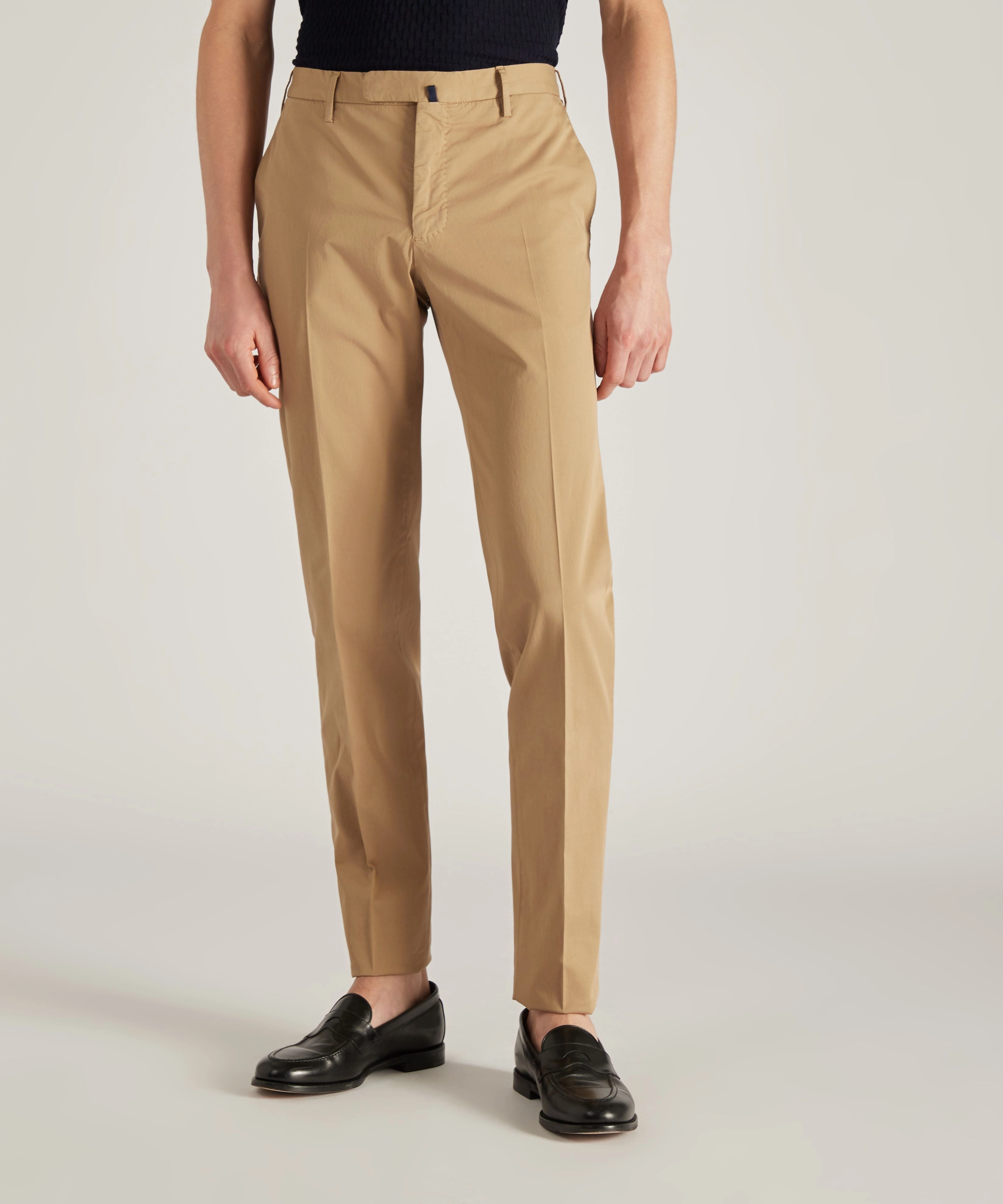 Flex Wear Design Slim-fit certified Royal Batavia cotton trousers