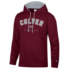 product launch Timeless Bold Champion Men's Stadium Hoodie - Maroon / Grey