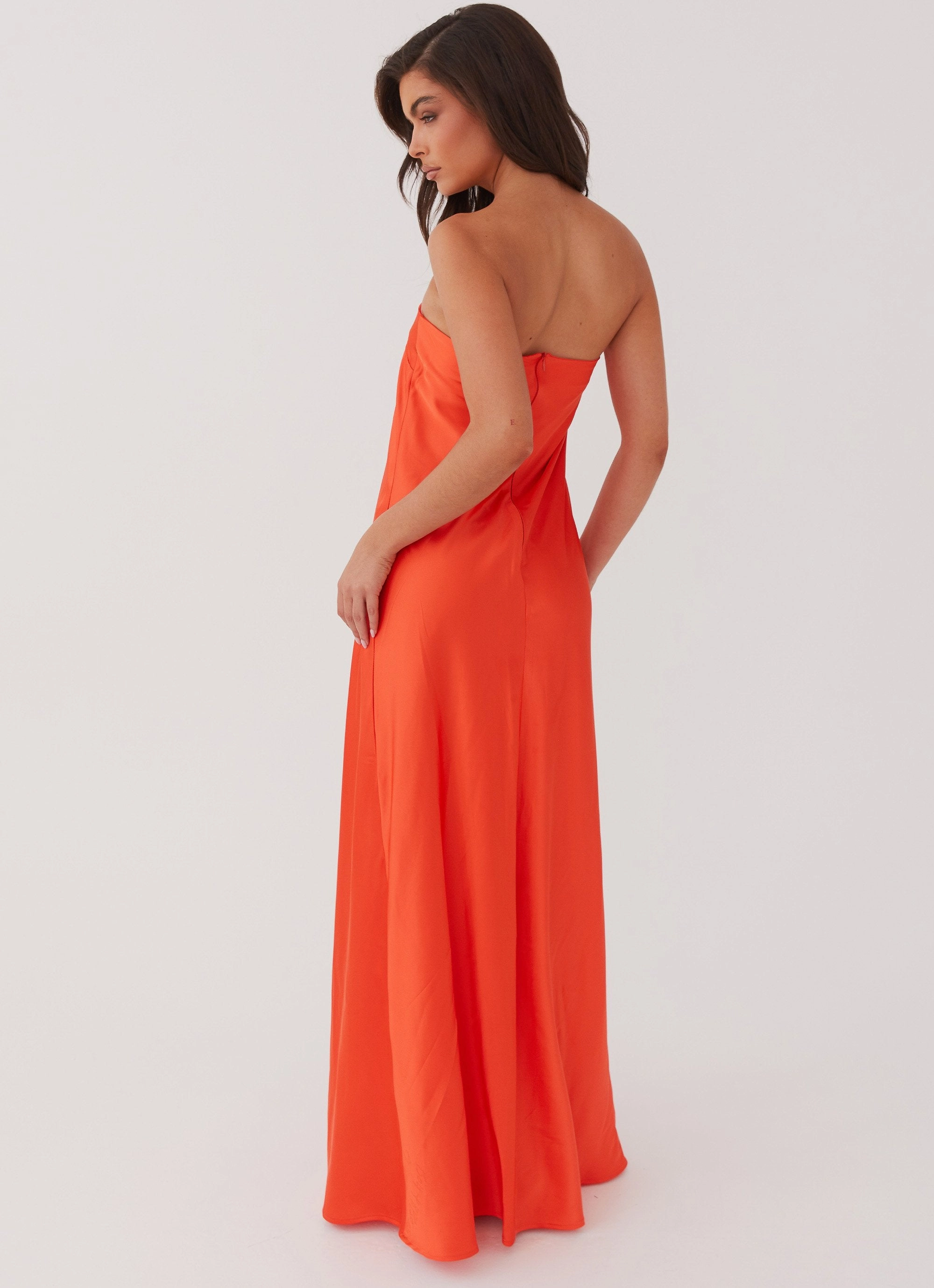 Grace Walk Trend Movement Chantelle Strapless Maxi Dress - Sunset