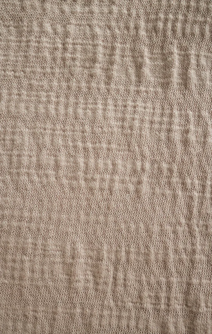 Chic Look Wear Sloane Textured Top | Parchment Fit Flex family gathering