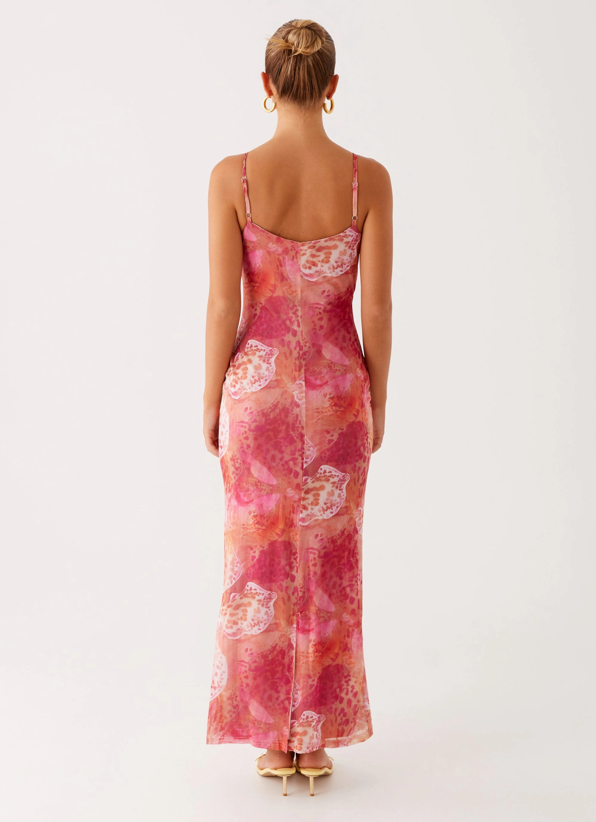 Kasey Midi Dress - Flamingo Fling Soft Shine Feel Good