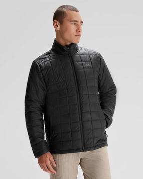 Men's Heli R Insulated Jacket - Black Stingray Travel Must