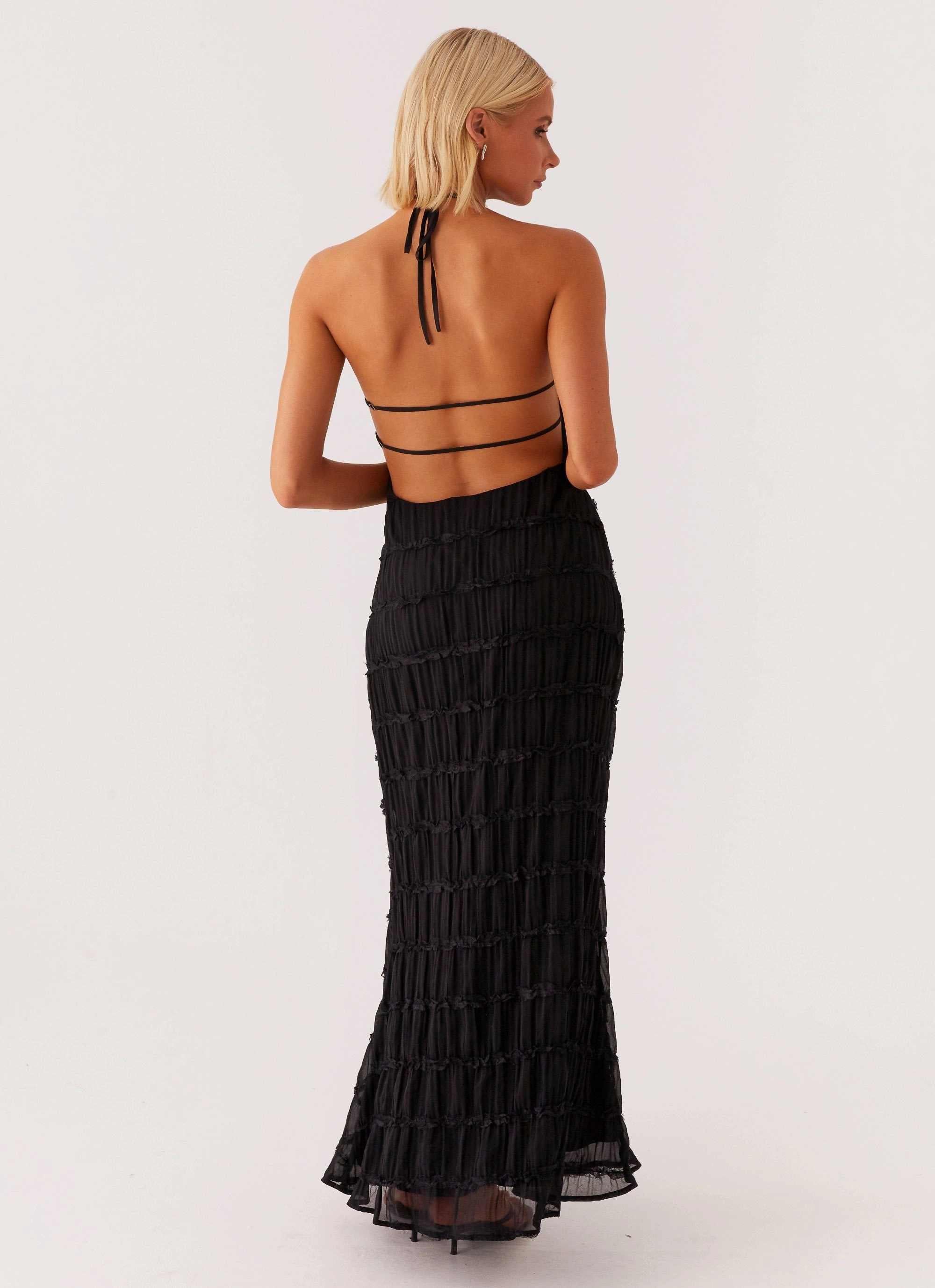 Perfect Design Aullie Maxi Dress - Black