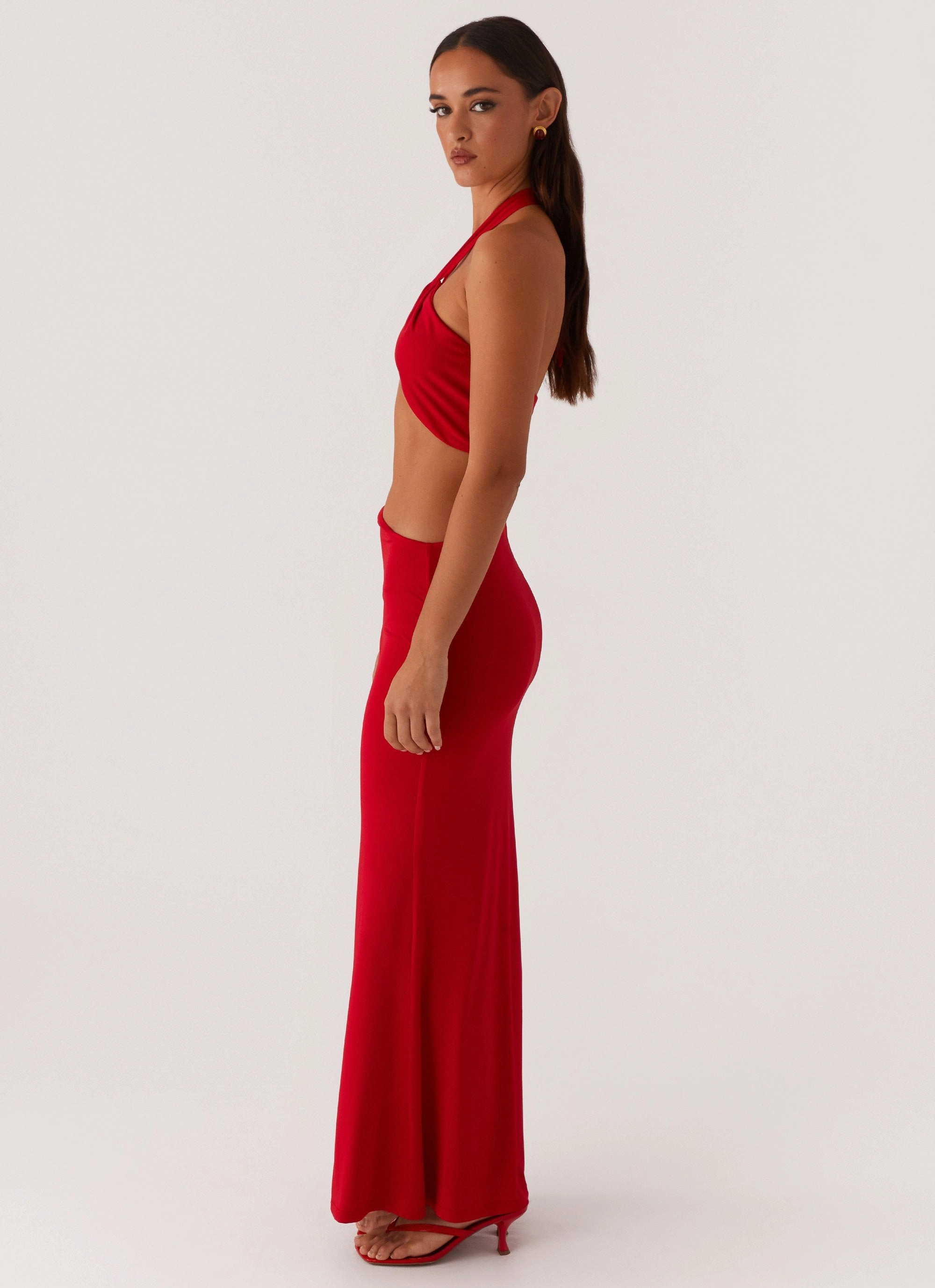 Breathable Style Its Obvious Maxi Dress - Red