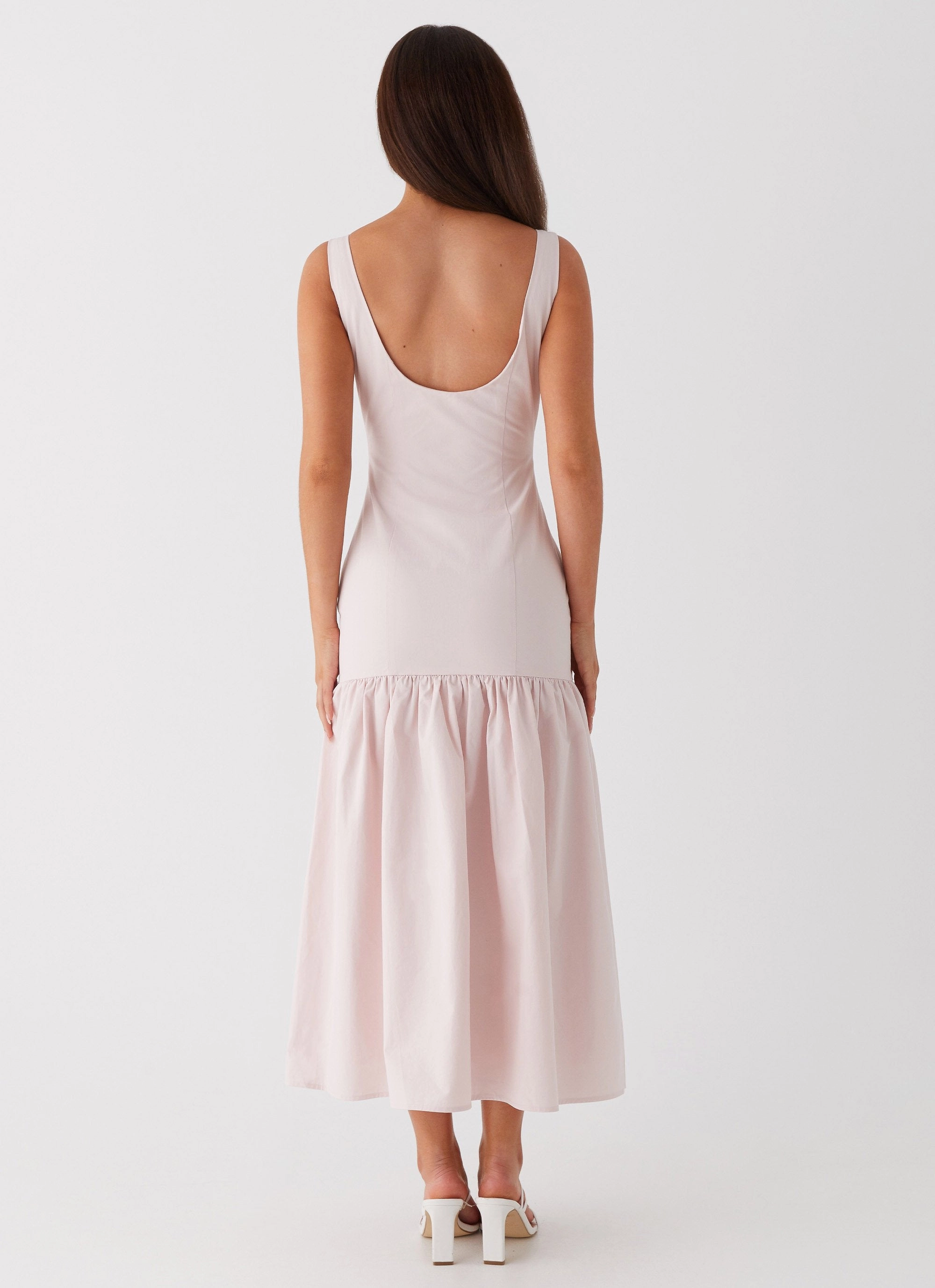 Day Ready Look Daily Confidence Ladylike Midi Dress - Pink