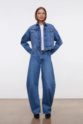 Fall Outfit GLEN DENIM JACKET | VINTAGE WASH