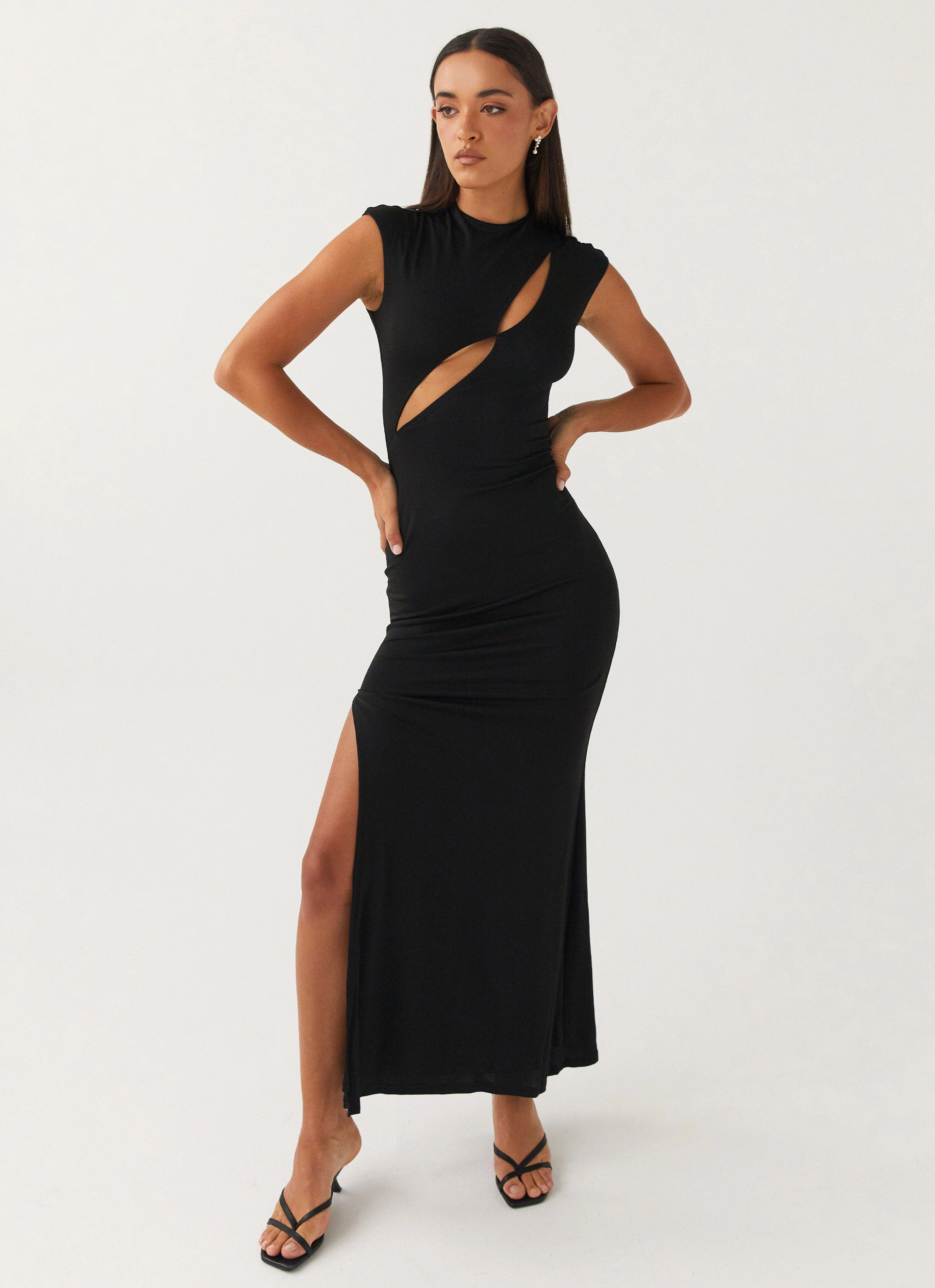 All Look Special Affair Maxi Dress - Black