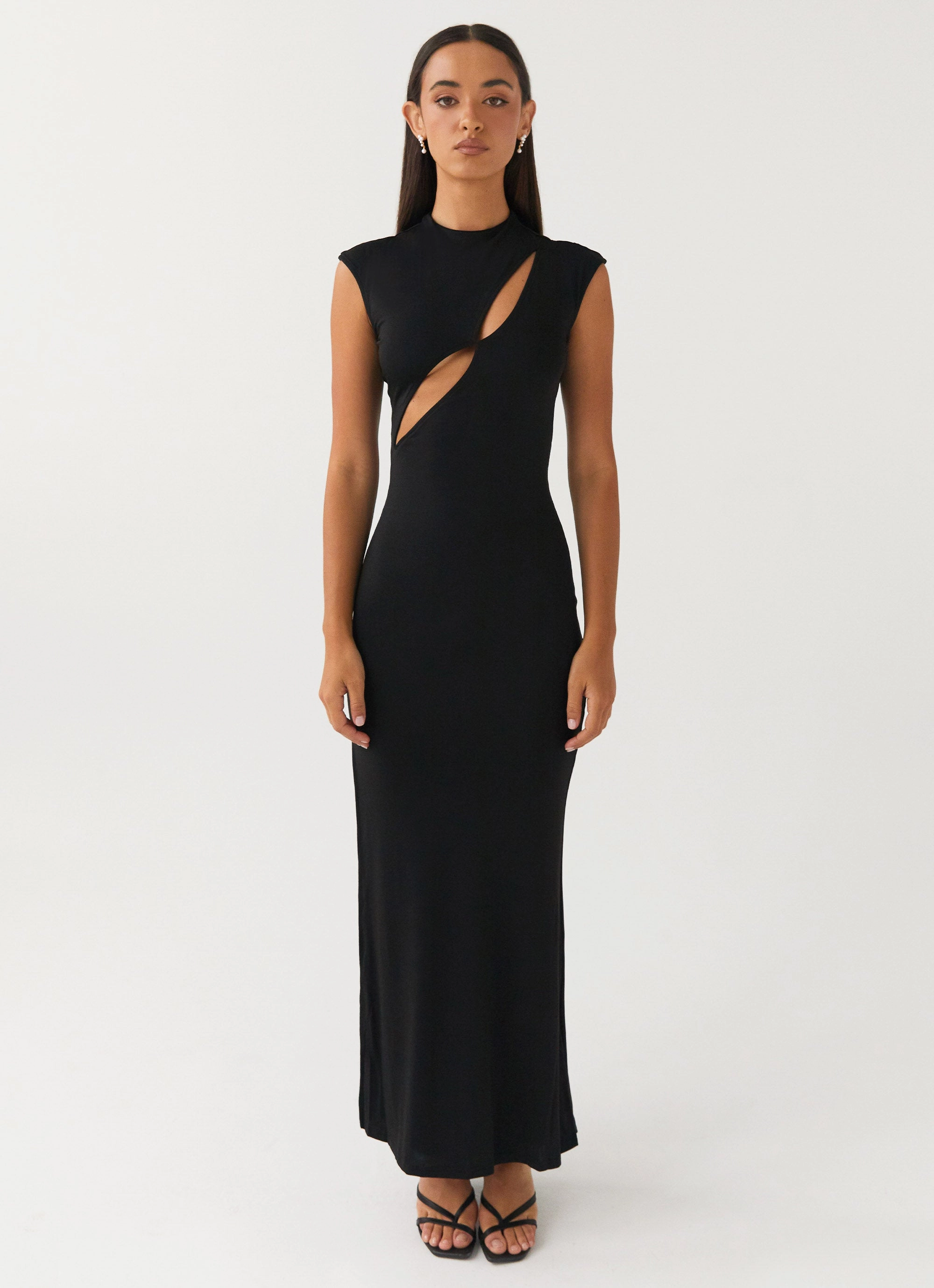 Stylish Choice Special Affair Maxi Dress - Black
