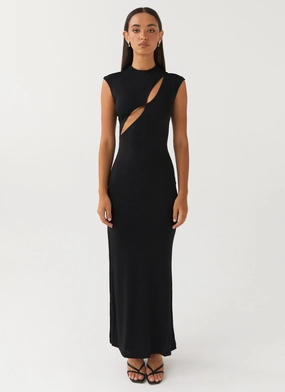 Stylish Choice Special Affair Maxi Dress - Black