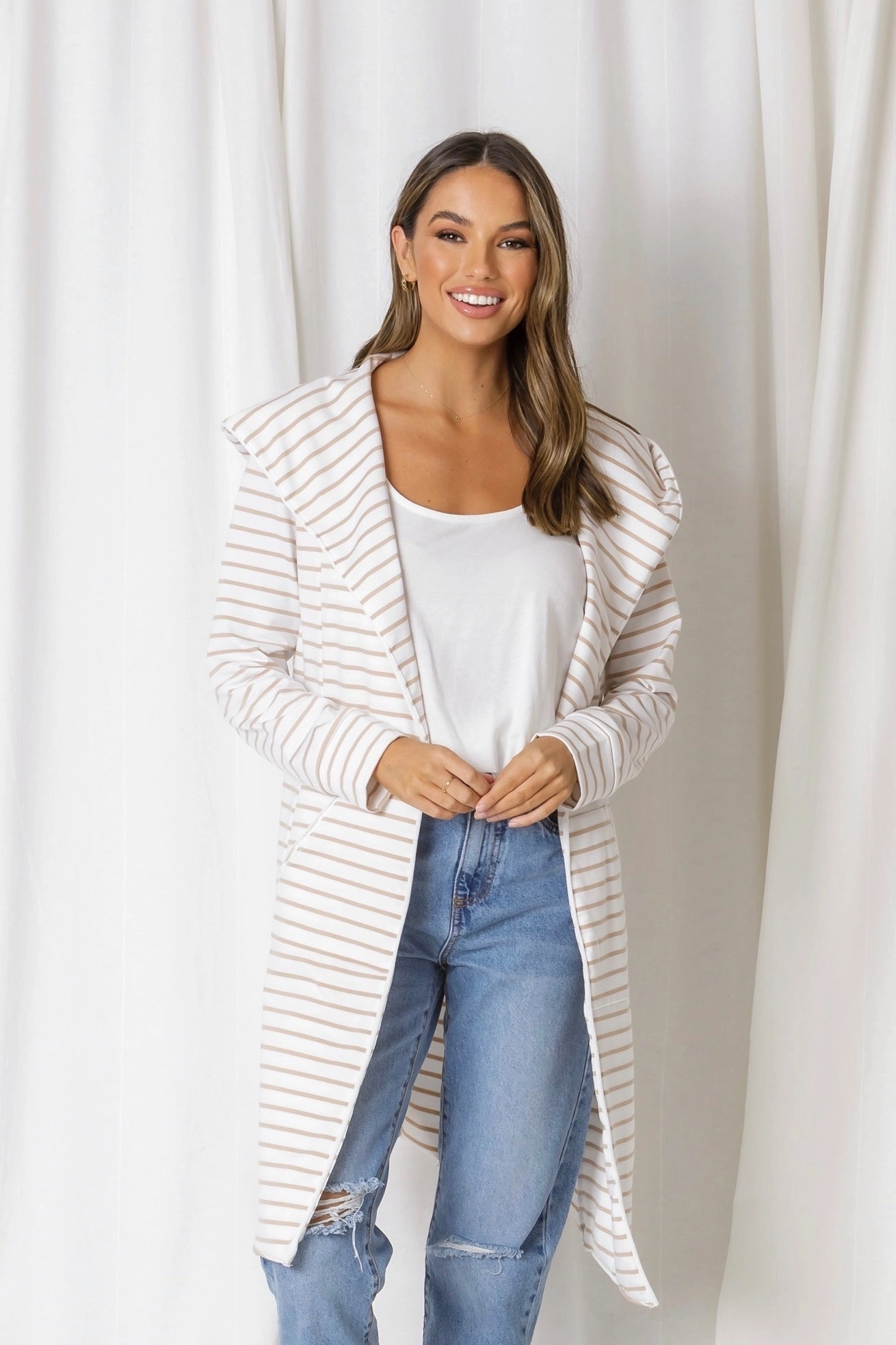 Love Lily - MC005 Hudson Pocketed Hooded Cardi Eco Friendly Construction