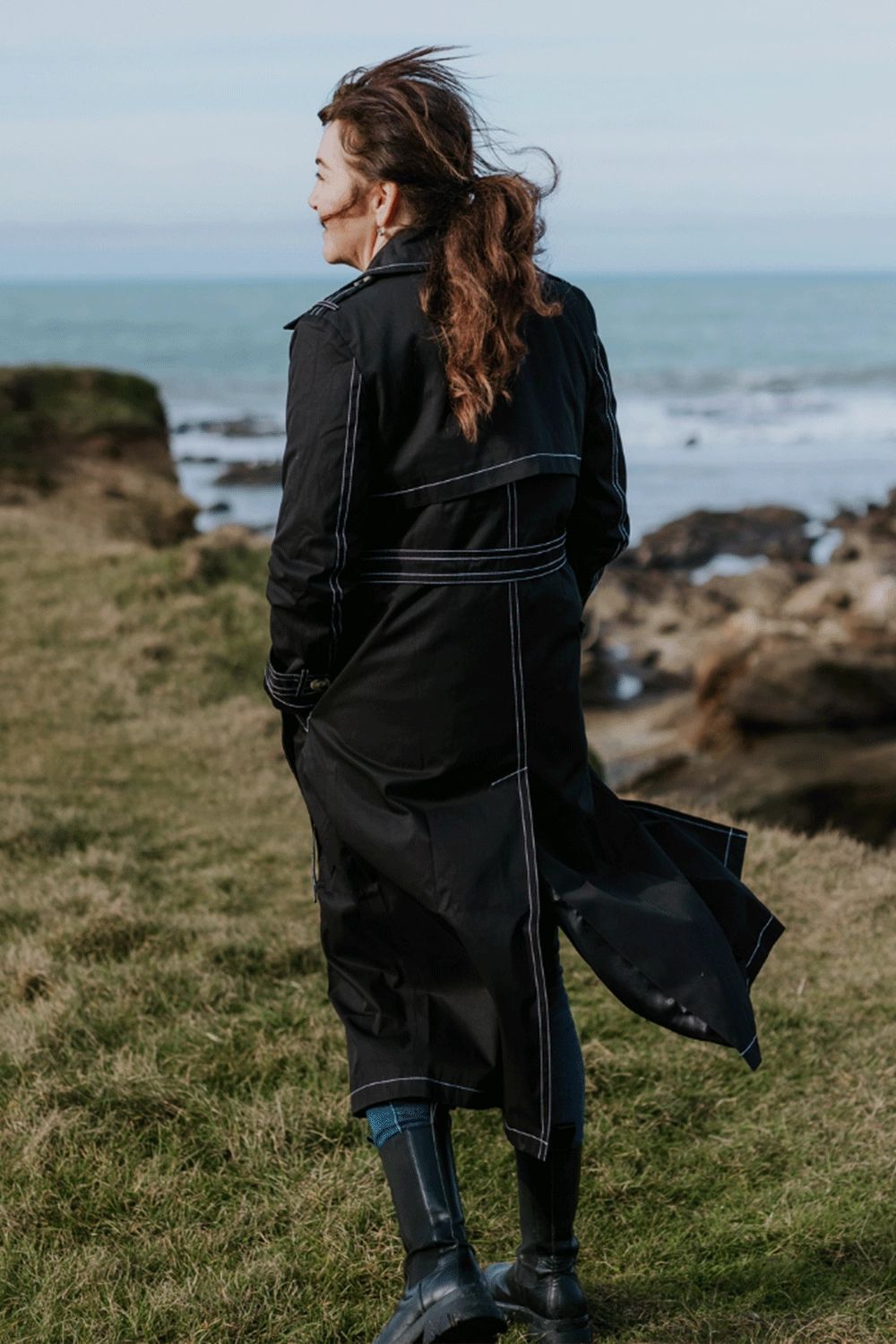 Moke - KIMBLK Kim Raincoat Zipper Guard Weatherproofing Hooded style