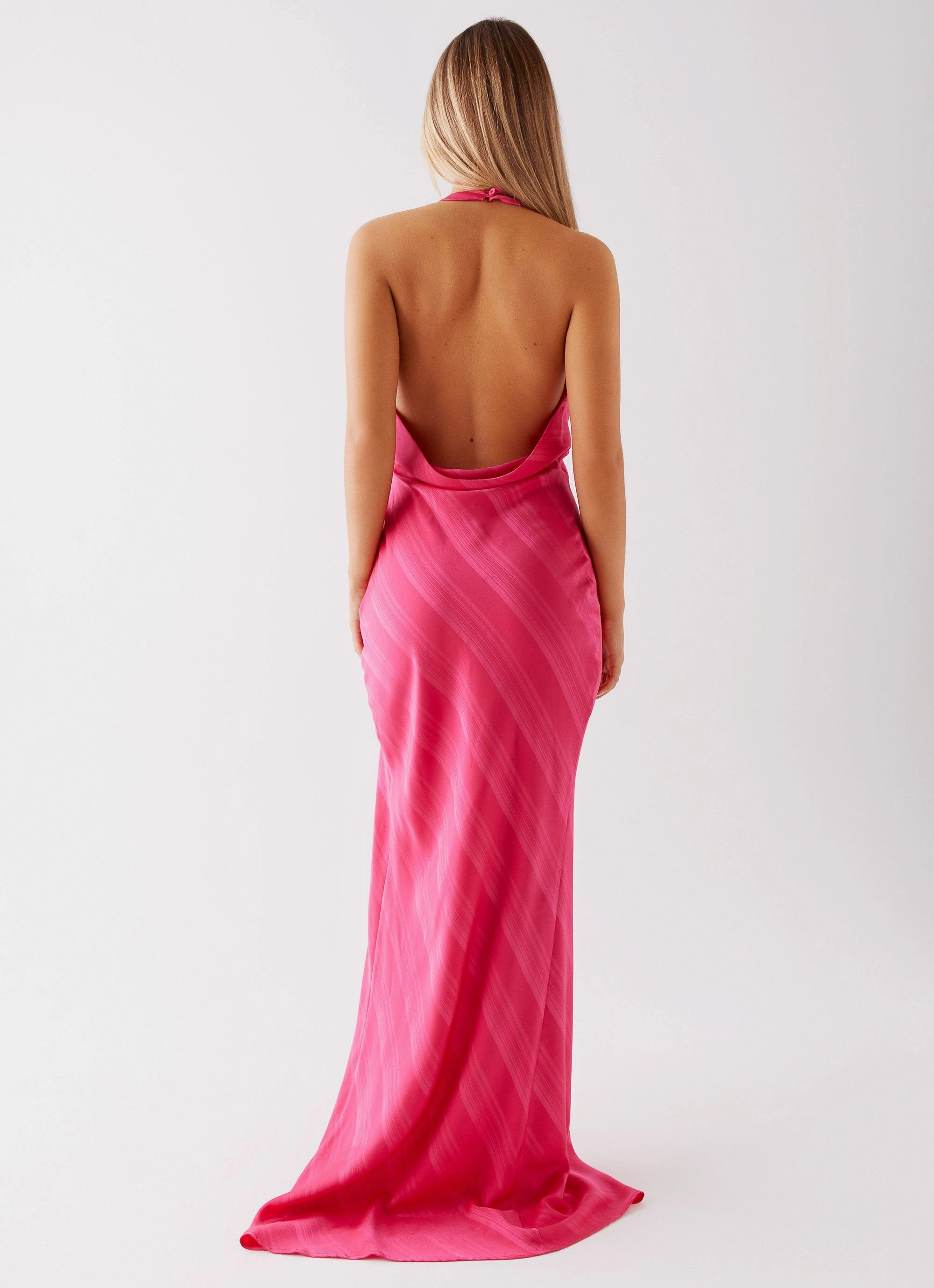 Heartbeat Maxi Dress - Pink Stylish Cut