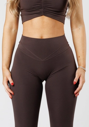 Refined Fabric Fitness Lover Moisture Wicking Reluna? Icon Sculptseam? Plus Legging Espresso