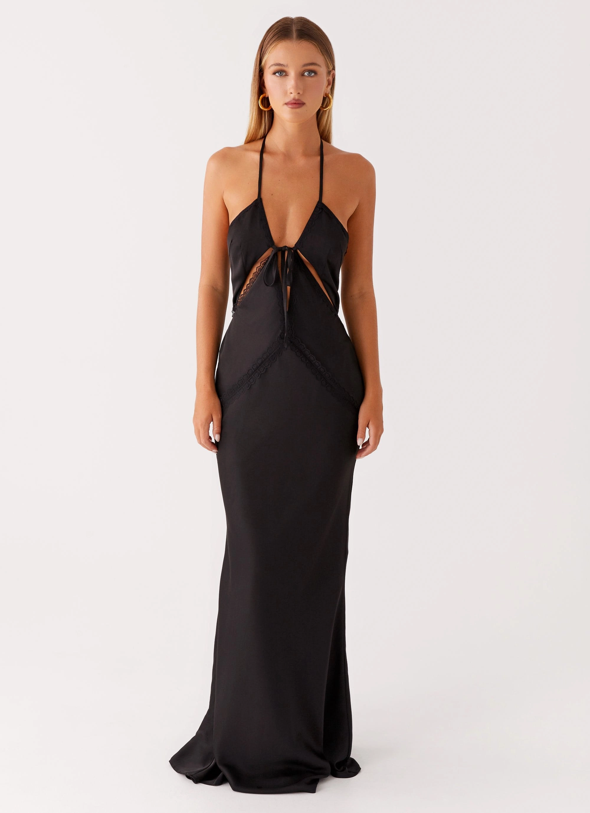 Highway Maxi Dress - Black City Style Perfect Day-to-Night