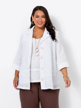 Swish - 444033 Boxy Fit Jacket AdjustableDrawstring Sleek Outdoor Look