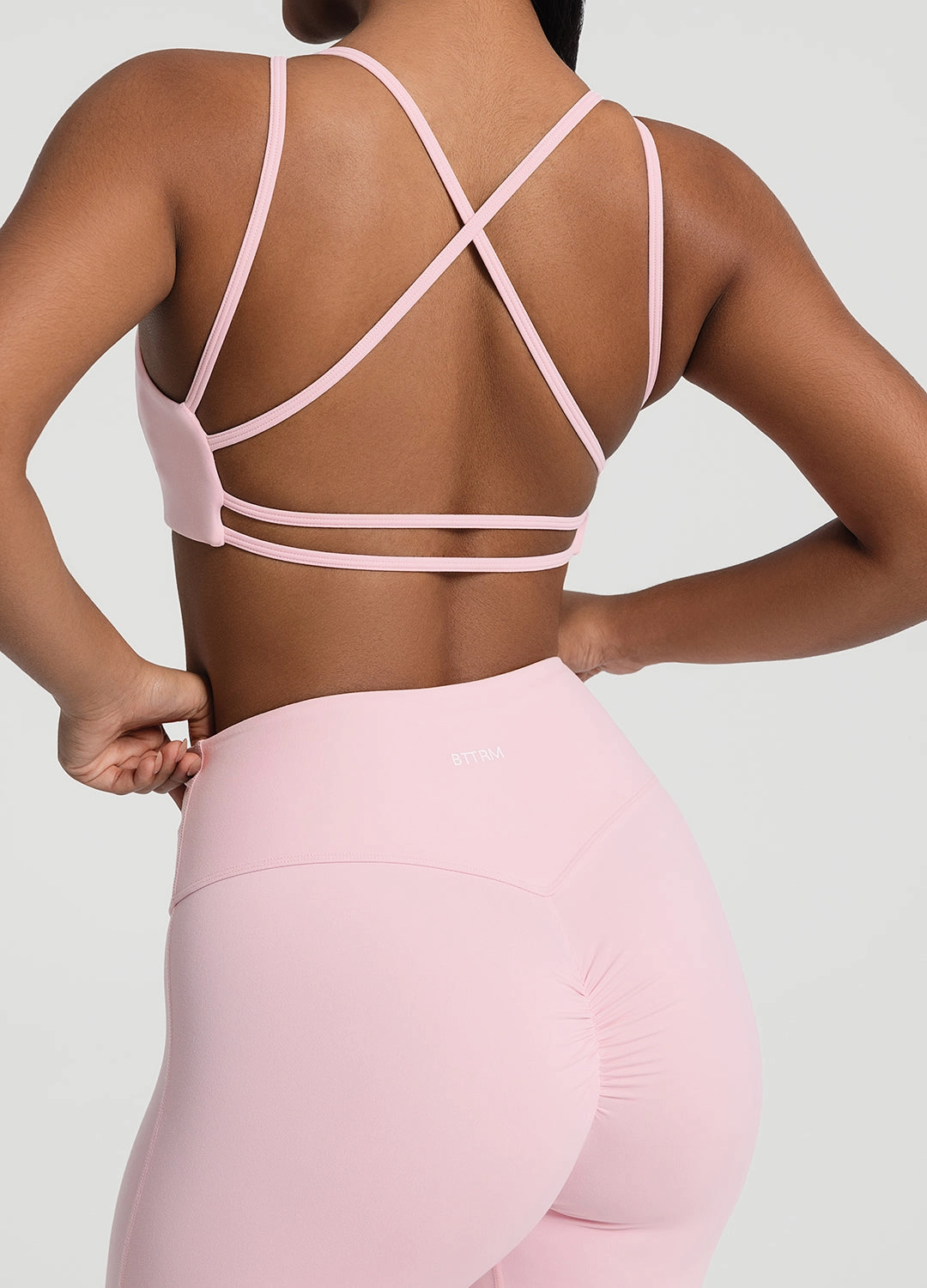 Flattering Silhouette Lightweight Material Unisex Style Ruched Flared Leggings