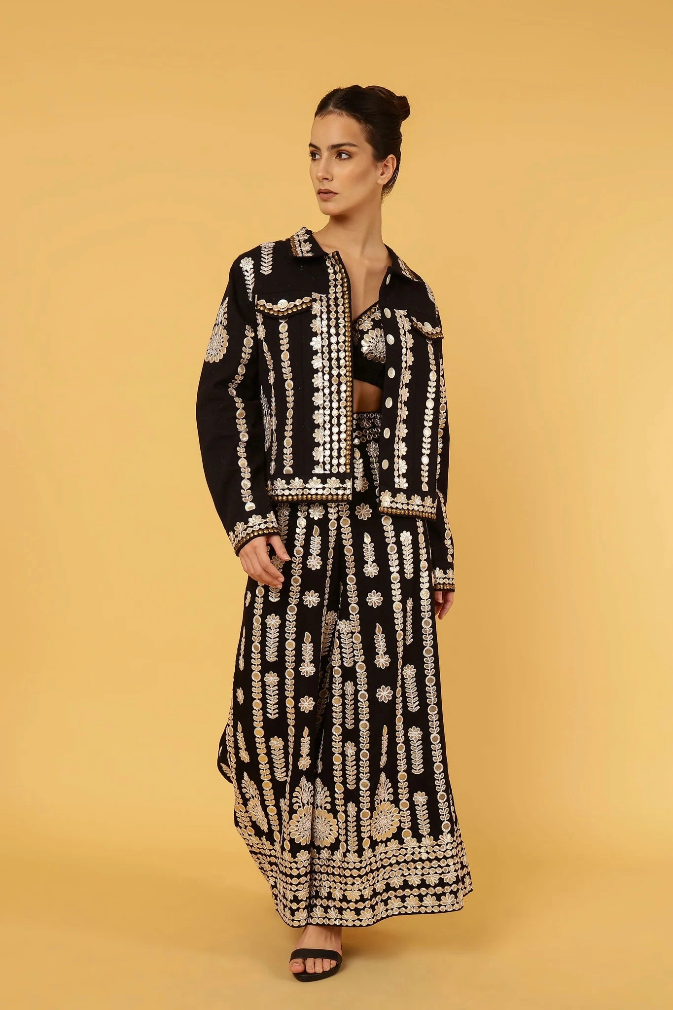 Effortless Layer Tear Resistant Knit Anannasa - Ziggy Cropped Jacket