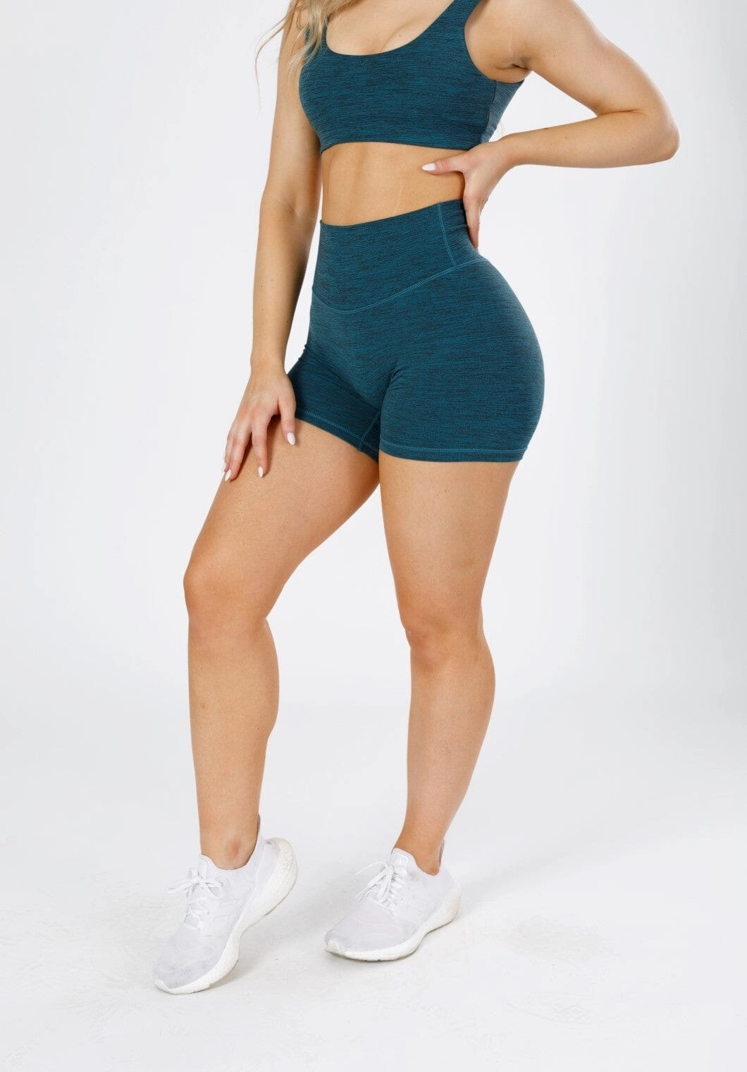 Perfect Fit Flexible Comfort Reluna Spacedye Original Sculptseam? Short Green Static