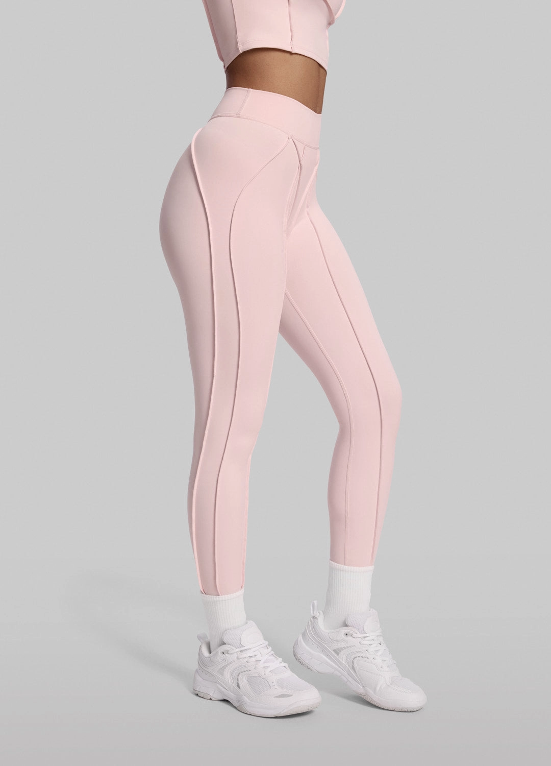 Contour Stitch Leggings Casual Wear