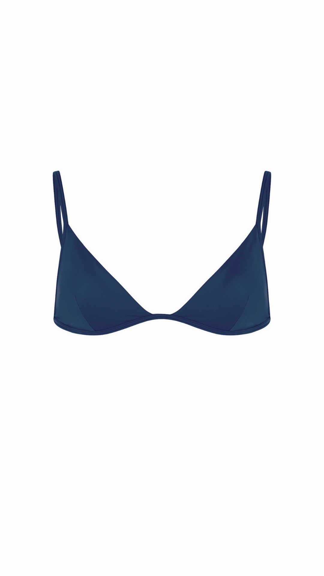 Classic-Silhouette Capri Top - Ocean Blue