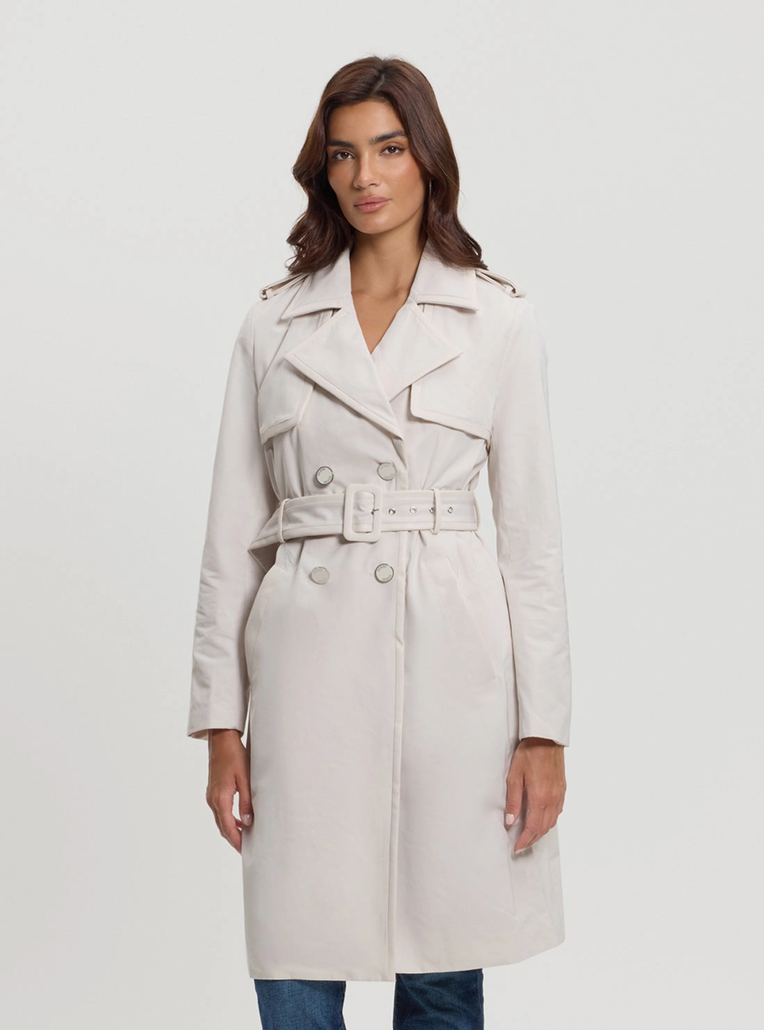 All Seasons Beige Jenny Trench Coat