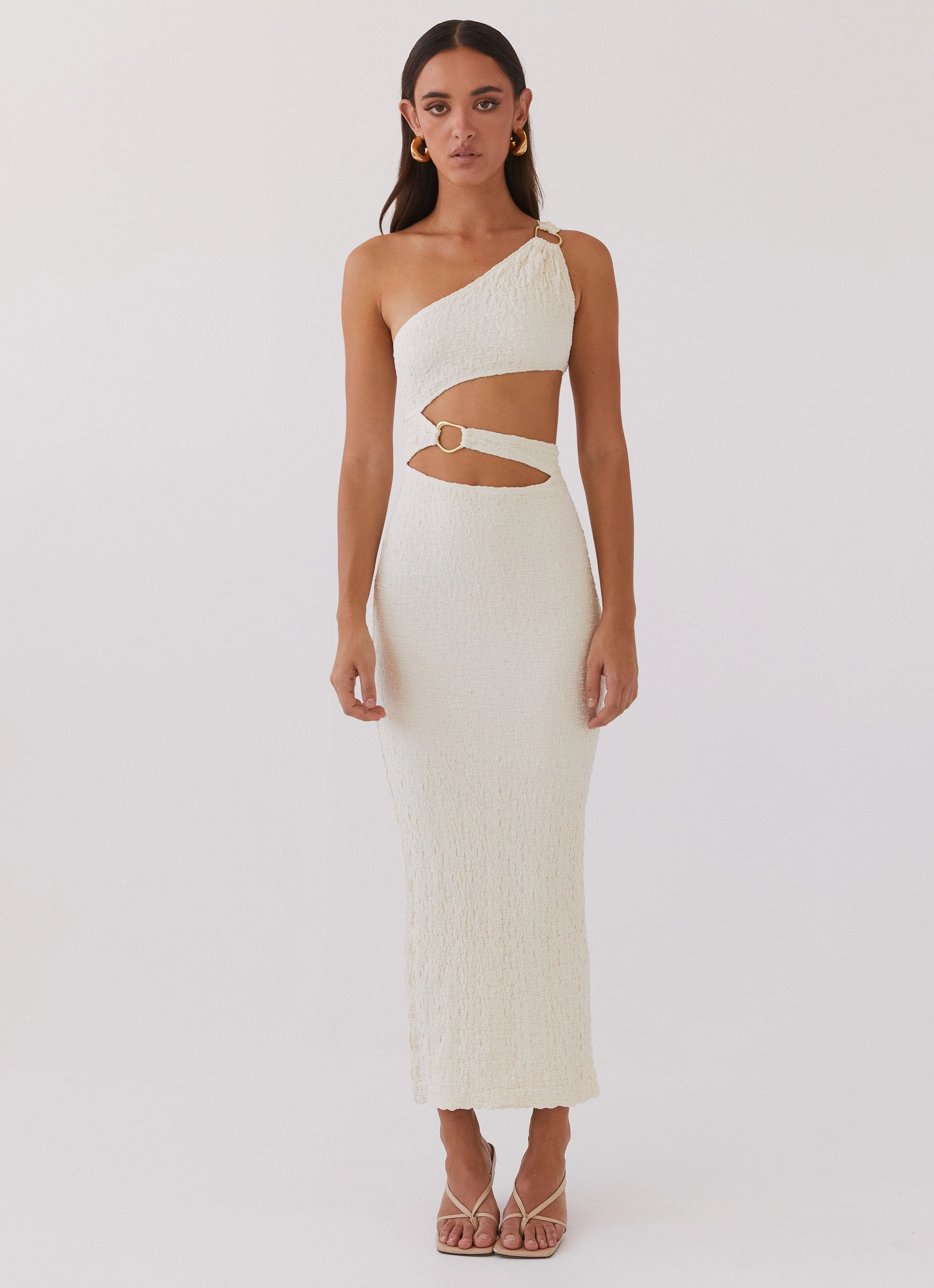 Cozy Wear North Haven Maxi Dress - Ivory Wave