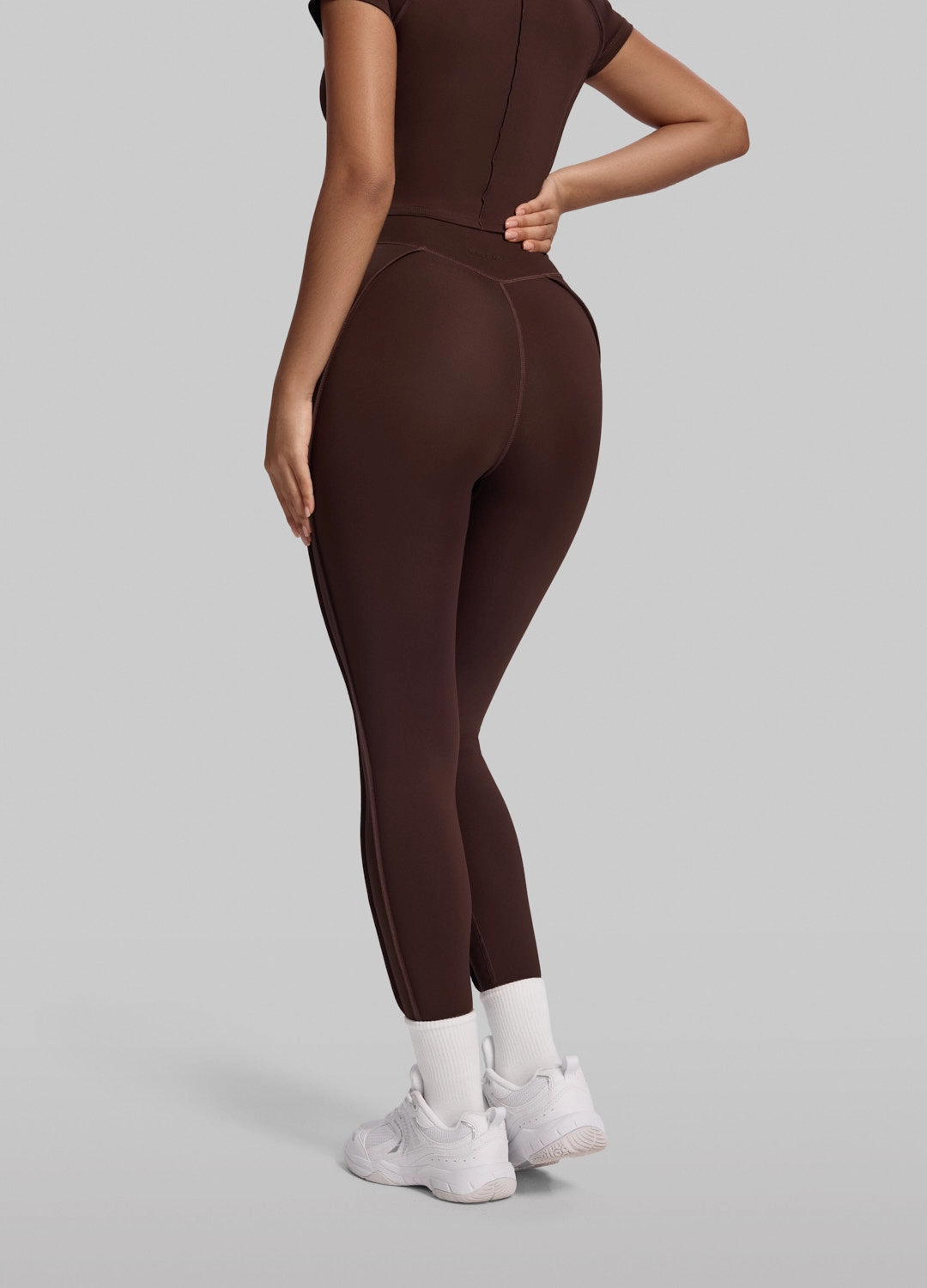 Contour Stitch Leggings Flexible Comfort Wear