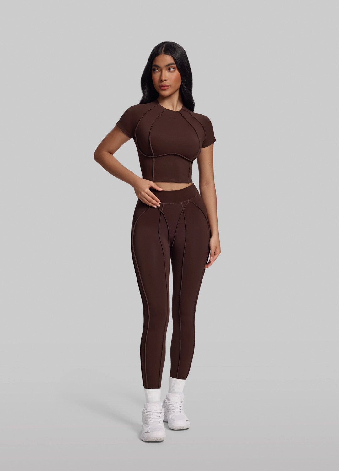 Fitness Lover Studio Practice Contour Stitch Leggings