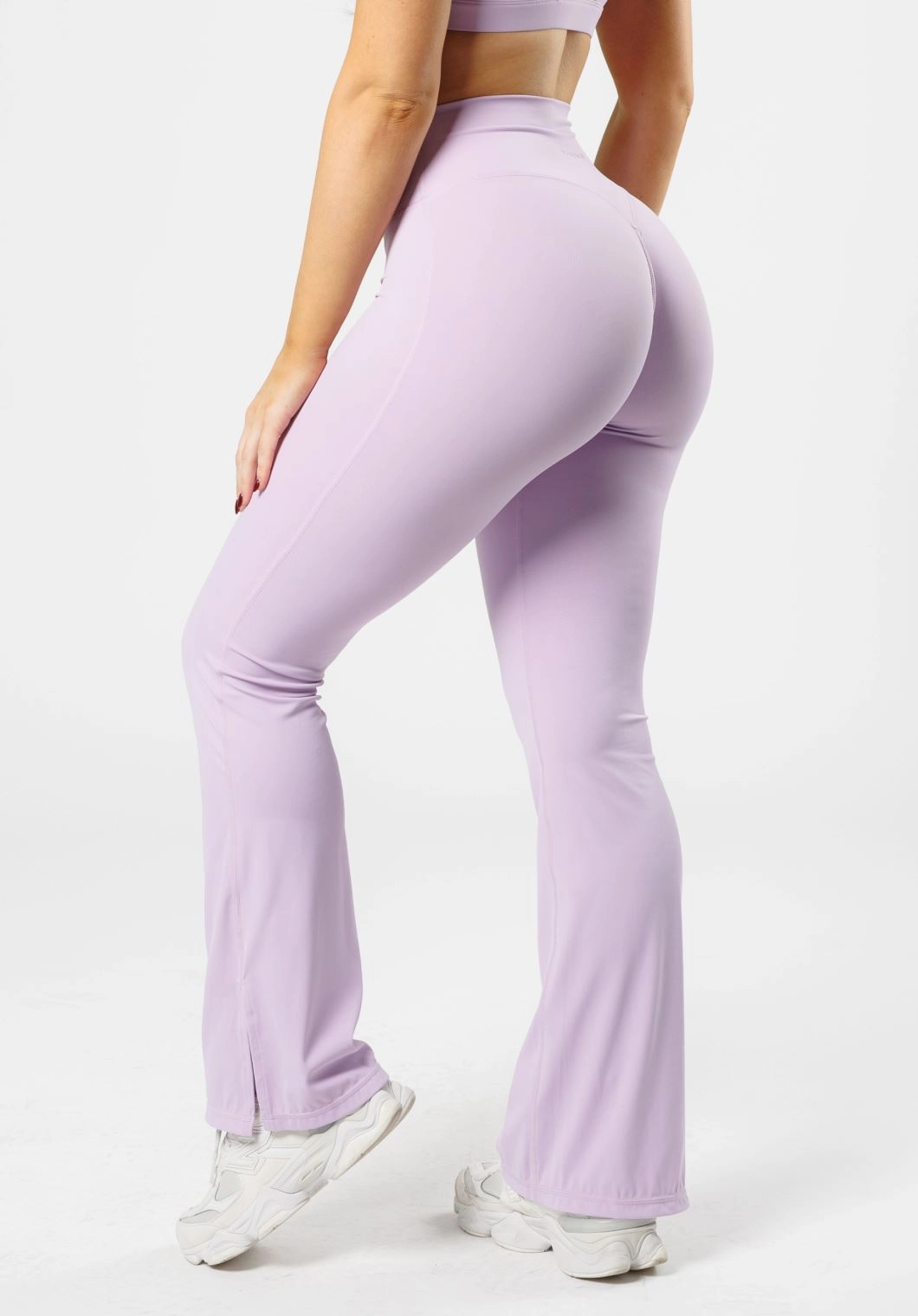 RecStretch Original Sculptseam? Plus Flare Legging 31" Pastel Lilac Minimal Fit Skin Friendly Casual Wearer