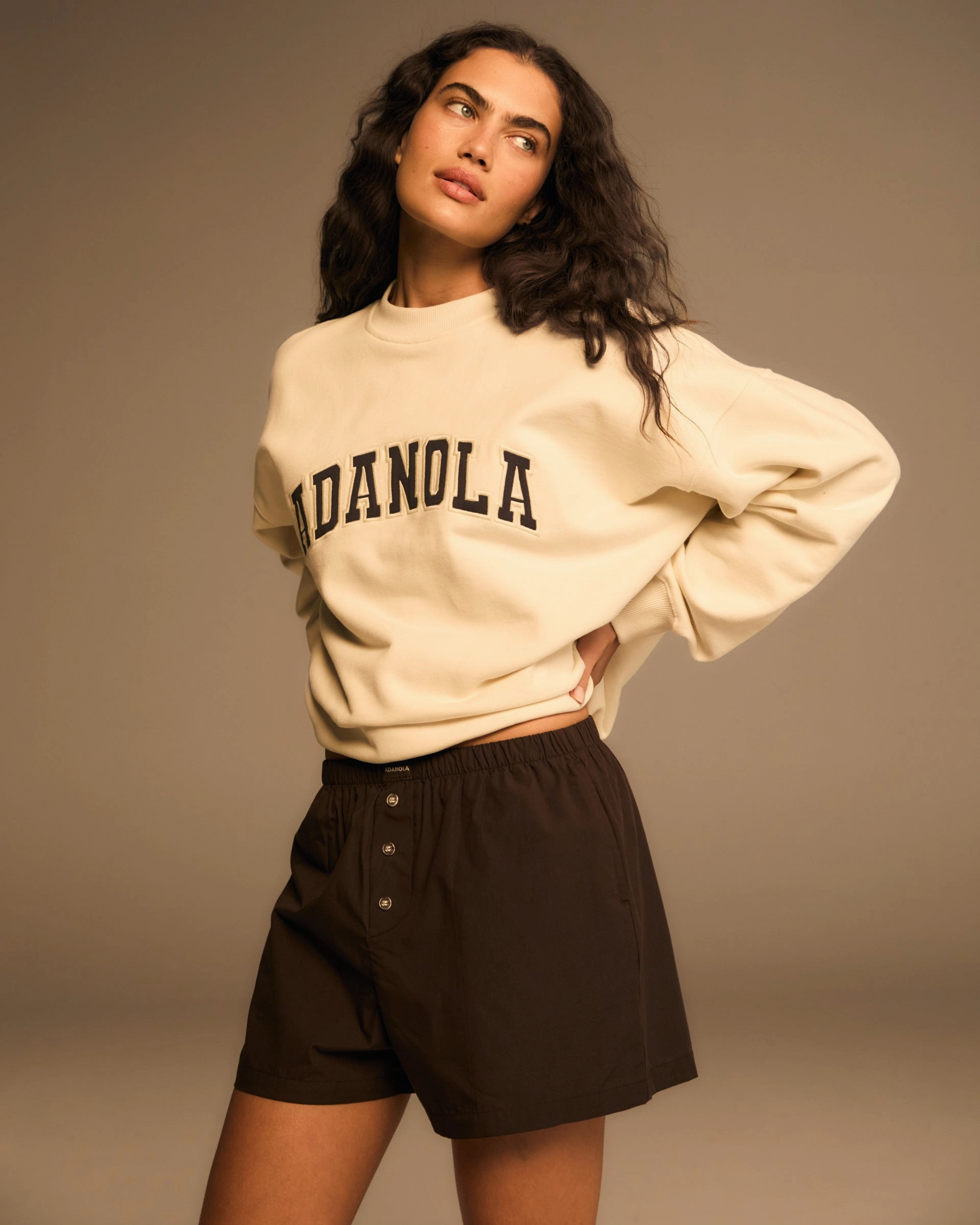 RollUpFasten Cotton Boxer Shorts - Coffee Bean