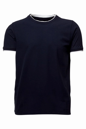 Cotton Crepe T-Shirt Basic Top Plus size clothing