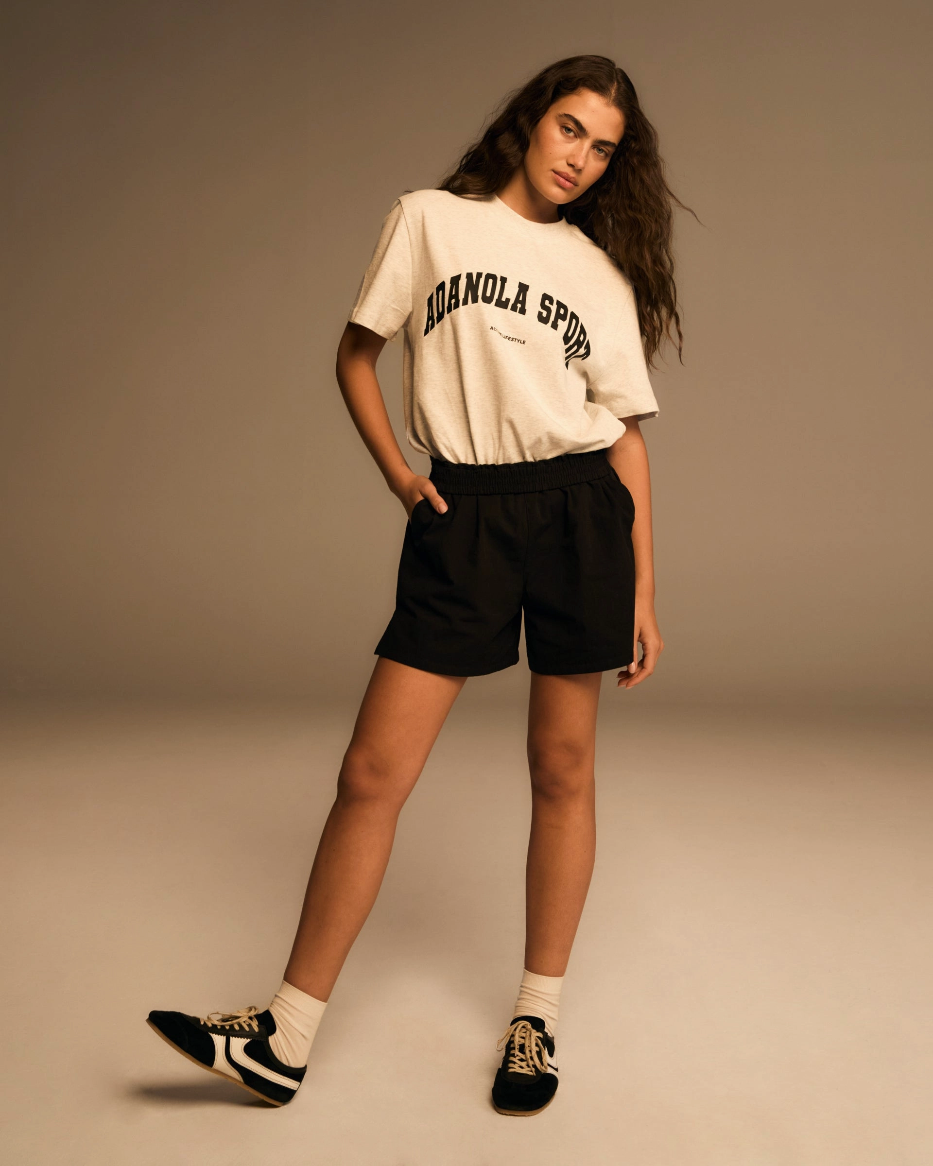 Cotton Shorts - Black Ventilated Mesh Panels