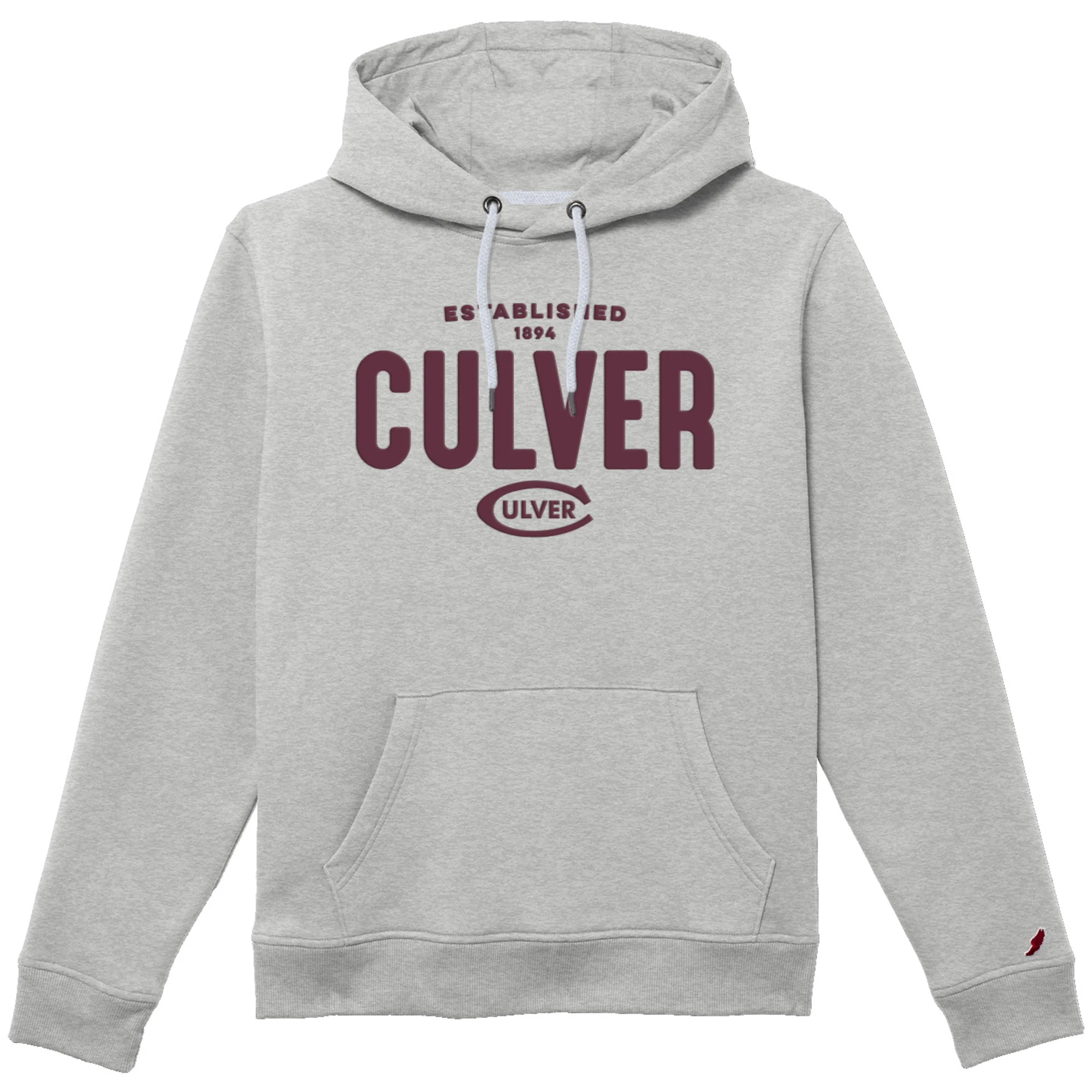 Culver 1894 Hood - Vintage Grey Cozy All Season appropriate for sports