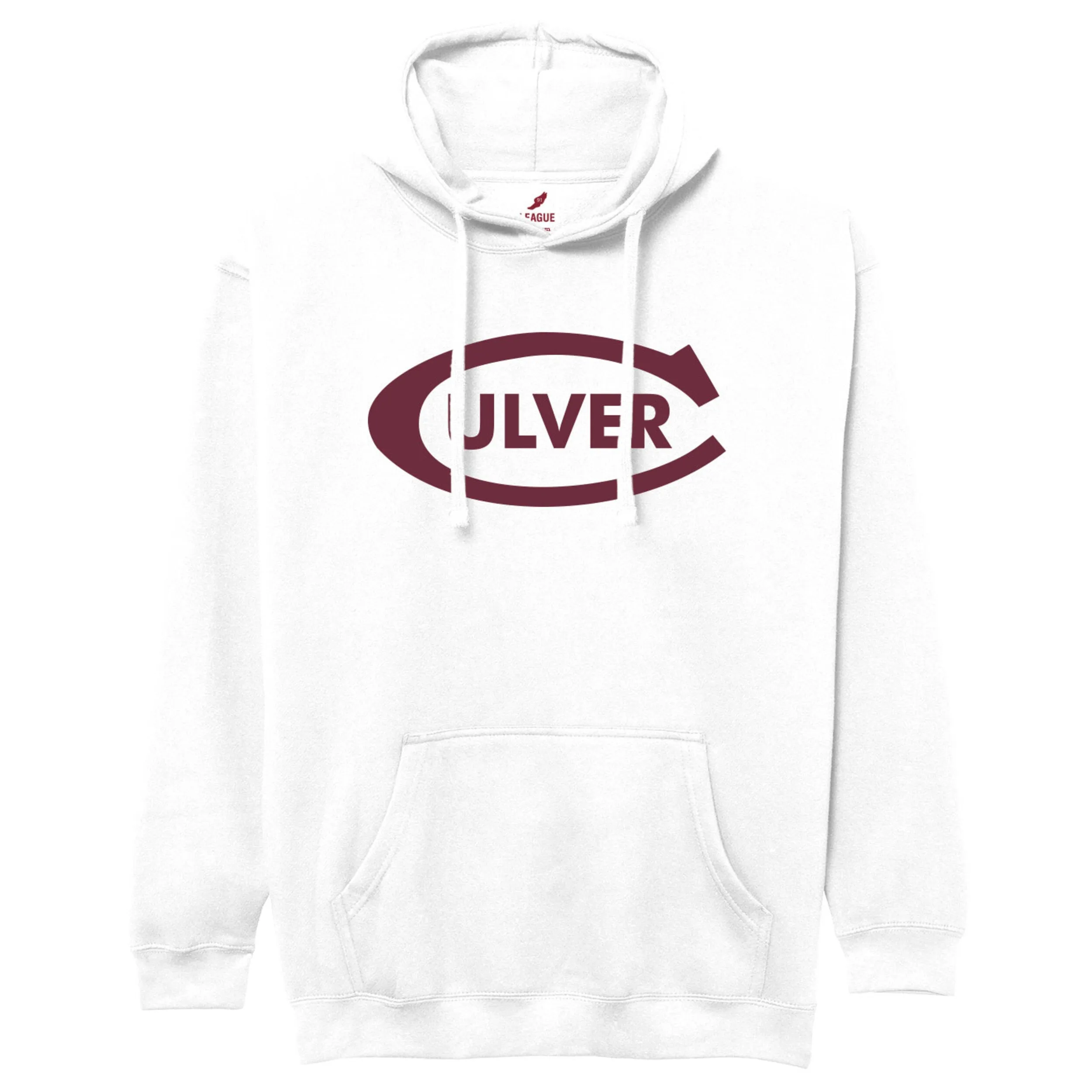 Culver Essential Hood - White Rough texture Casual Jacket