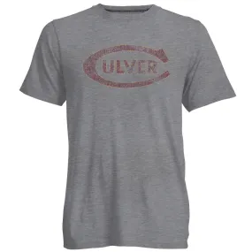 Culver Retro Go To Tee - Oxford Heather Sleek Stretch Fit SoftenedTexturedWeave