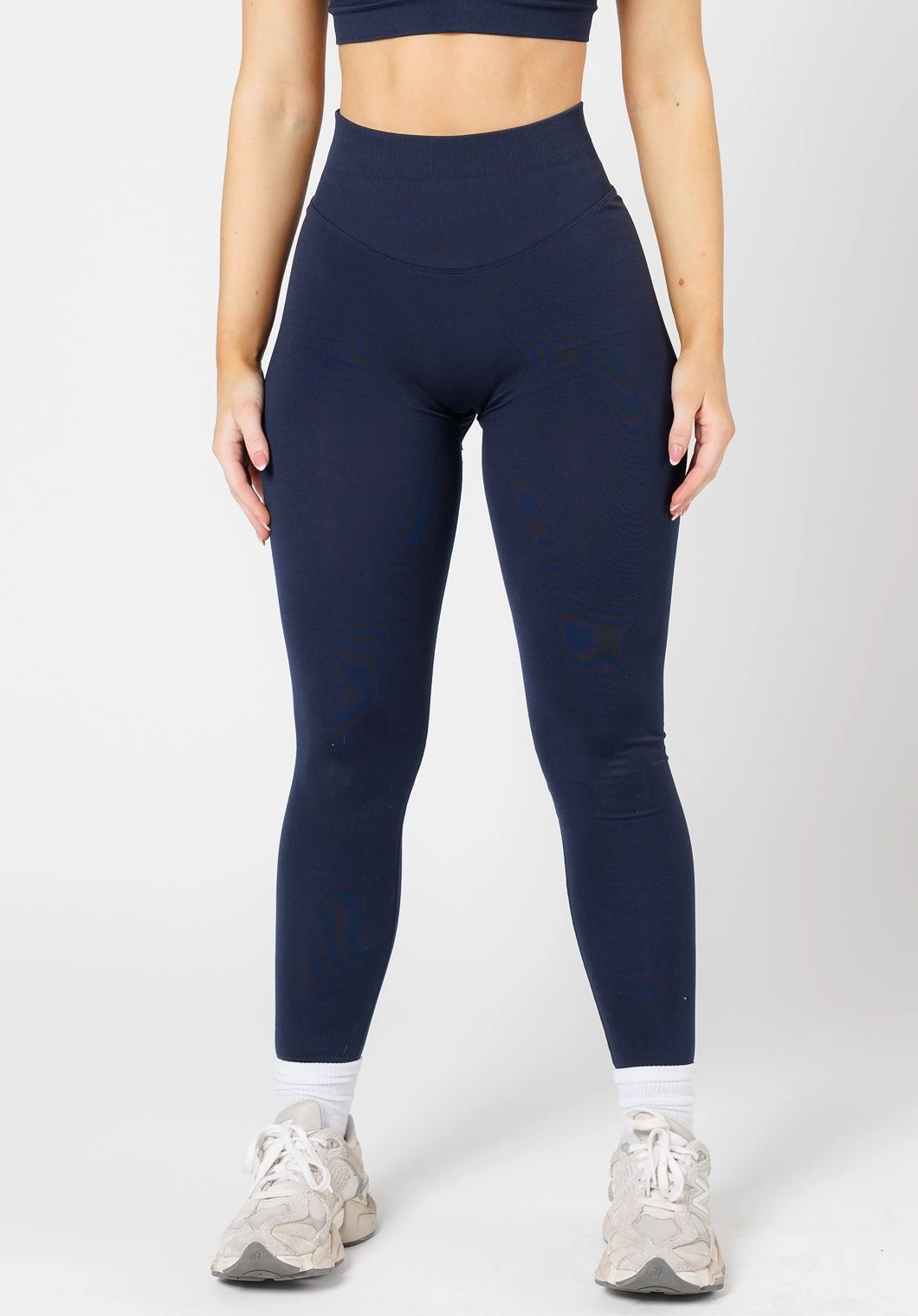 Tailored Fit vivid color CurveFlex Hourglass Sculptseam? Plus Seamless Legging Ink