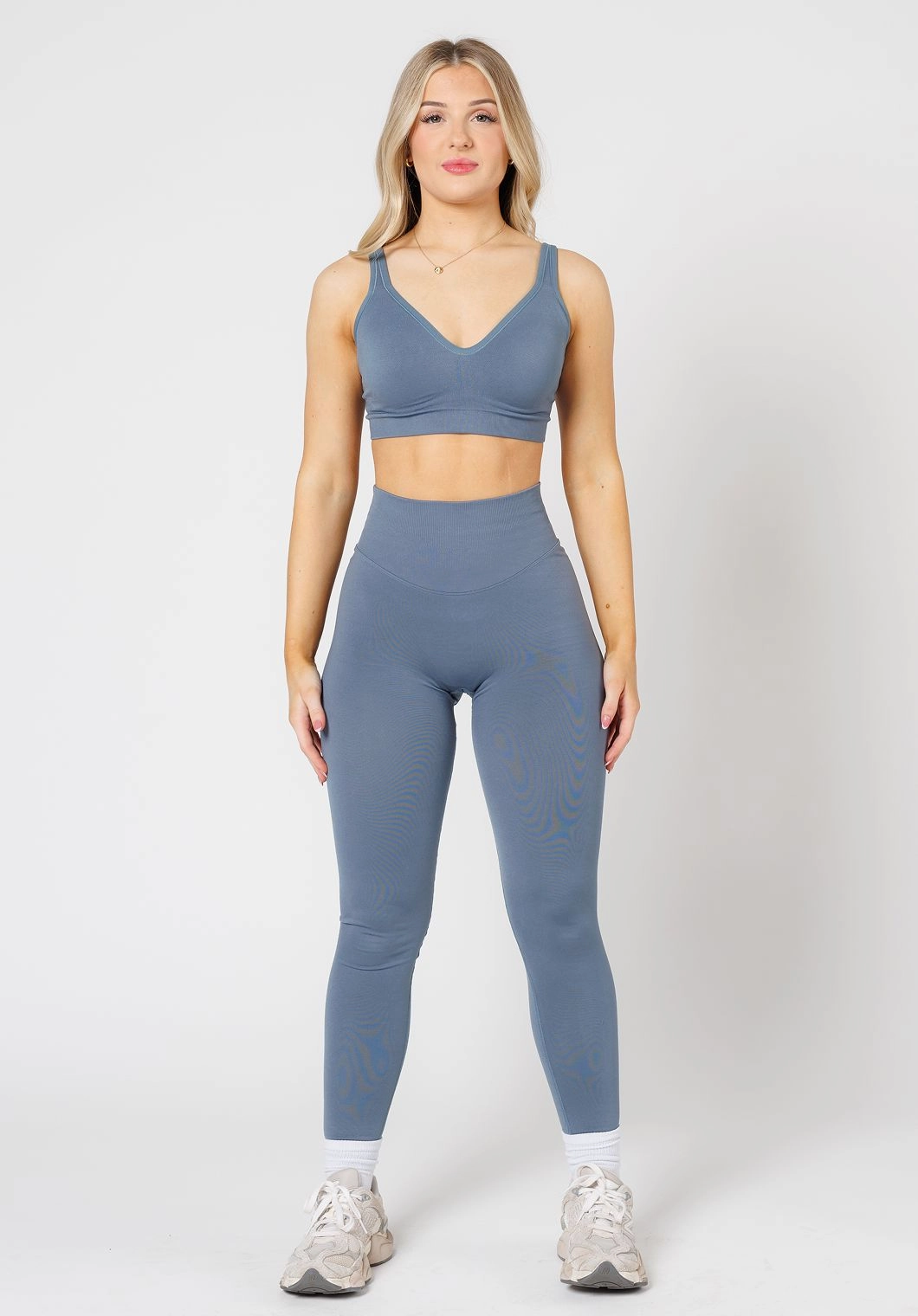 CurveFlex Hourglass Sculptseam? Plus Seamless Legging Slate Active Lifestyle Fade Resistant