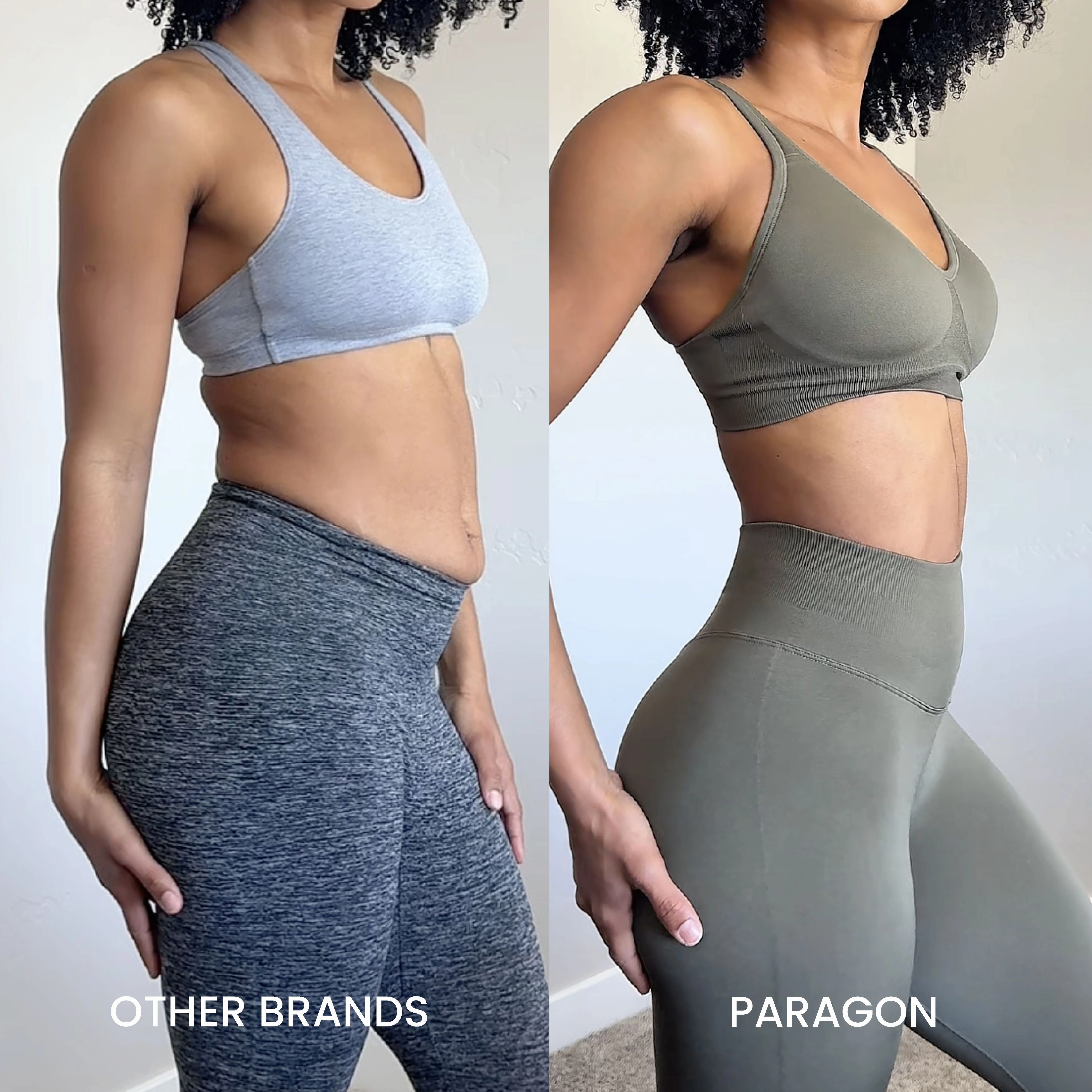 Durable Feel CurveFlex Hourglass Sculptseam? Plus Seamless Legging Walnut