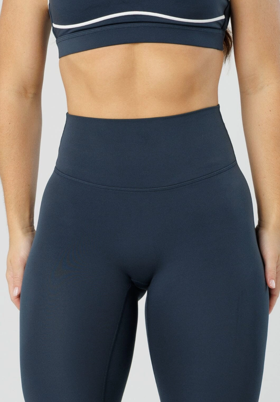 Sporty Fit Wear Double Layer Budget Friendly Reluna Original Sculptseam? Plus Legging Dark Night