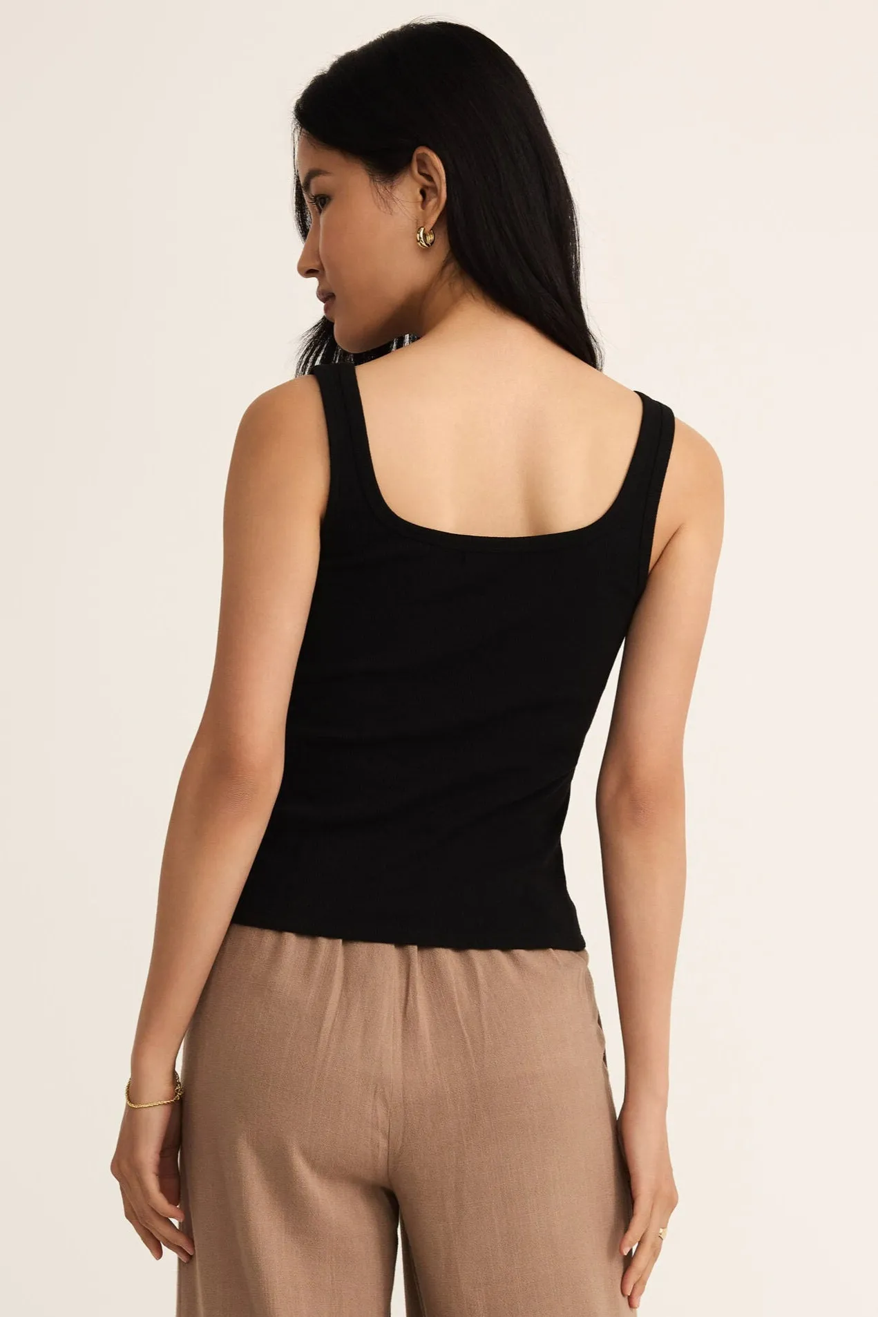 Dayna Tank | Black, Guava Fresca, White Durable Build sporty and comfortable Comfy Waistband