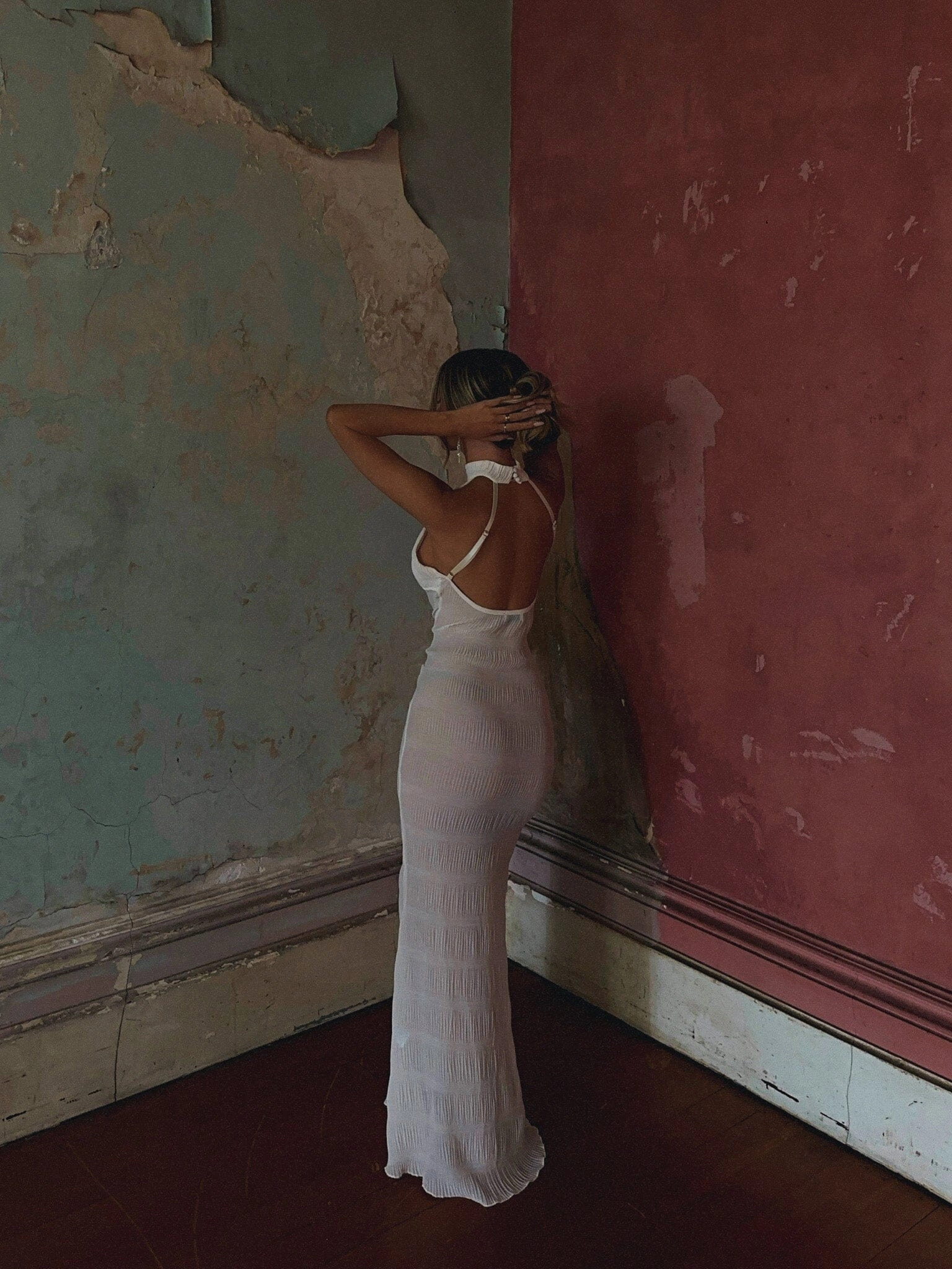 Timeless and Comfortable DIANA MAXI DRESS IVORY