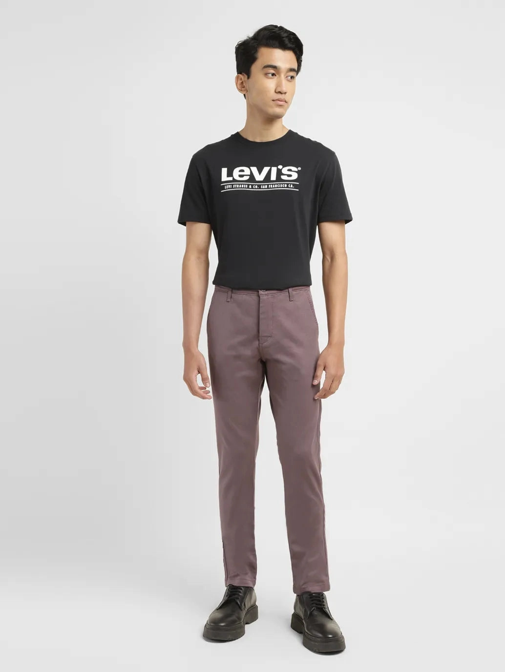 Men's 512 Brown Slim Tapered Fit Chinos Ergonomic Cut