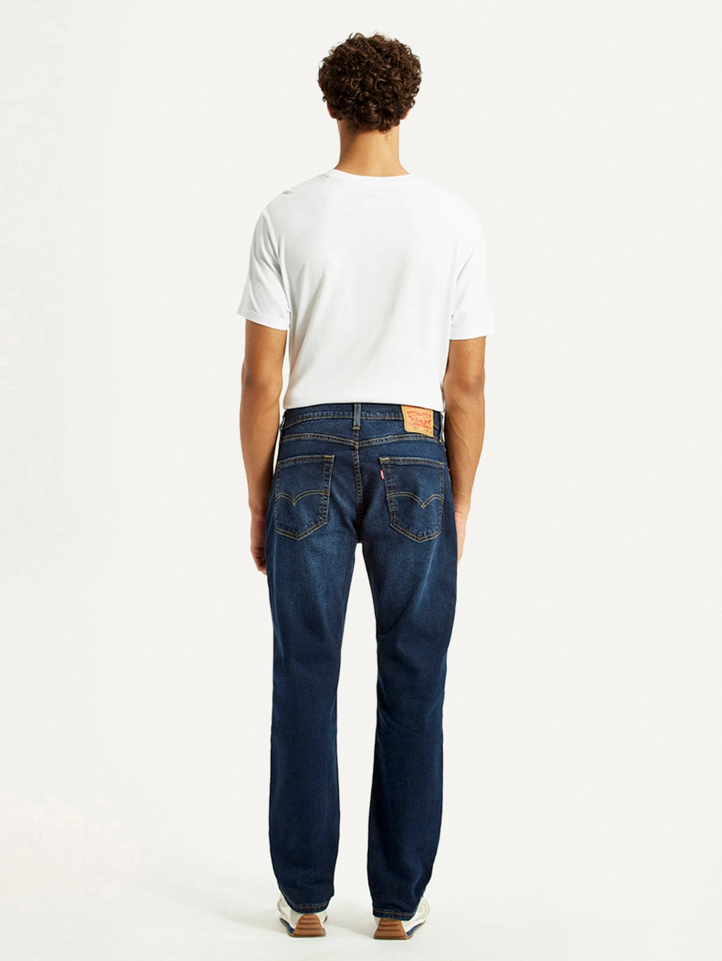 Men's 505 Dark Indigo Straight Fit Mid Rise Jeans True Comfort Workwear Ready