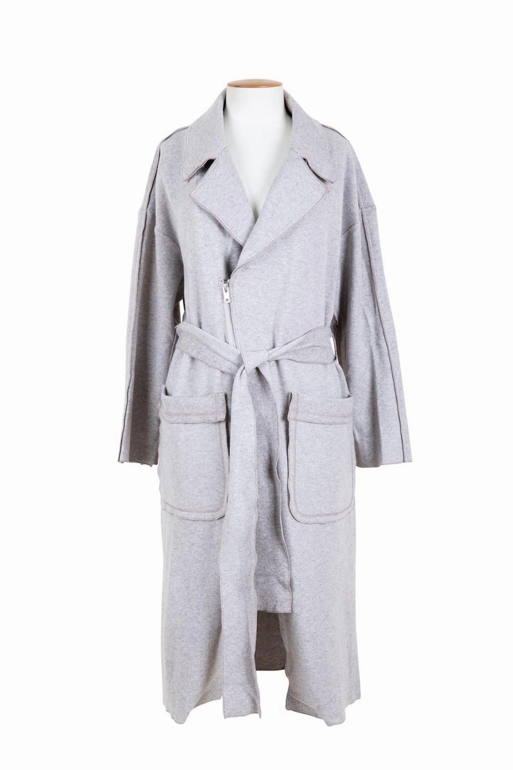 dref by d - DD0183 Ionian Coat Eco Friendly Recycled Material