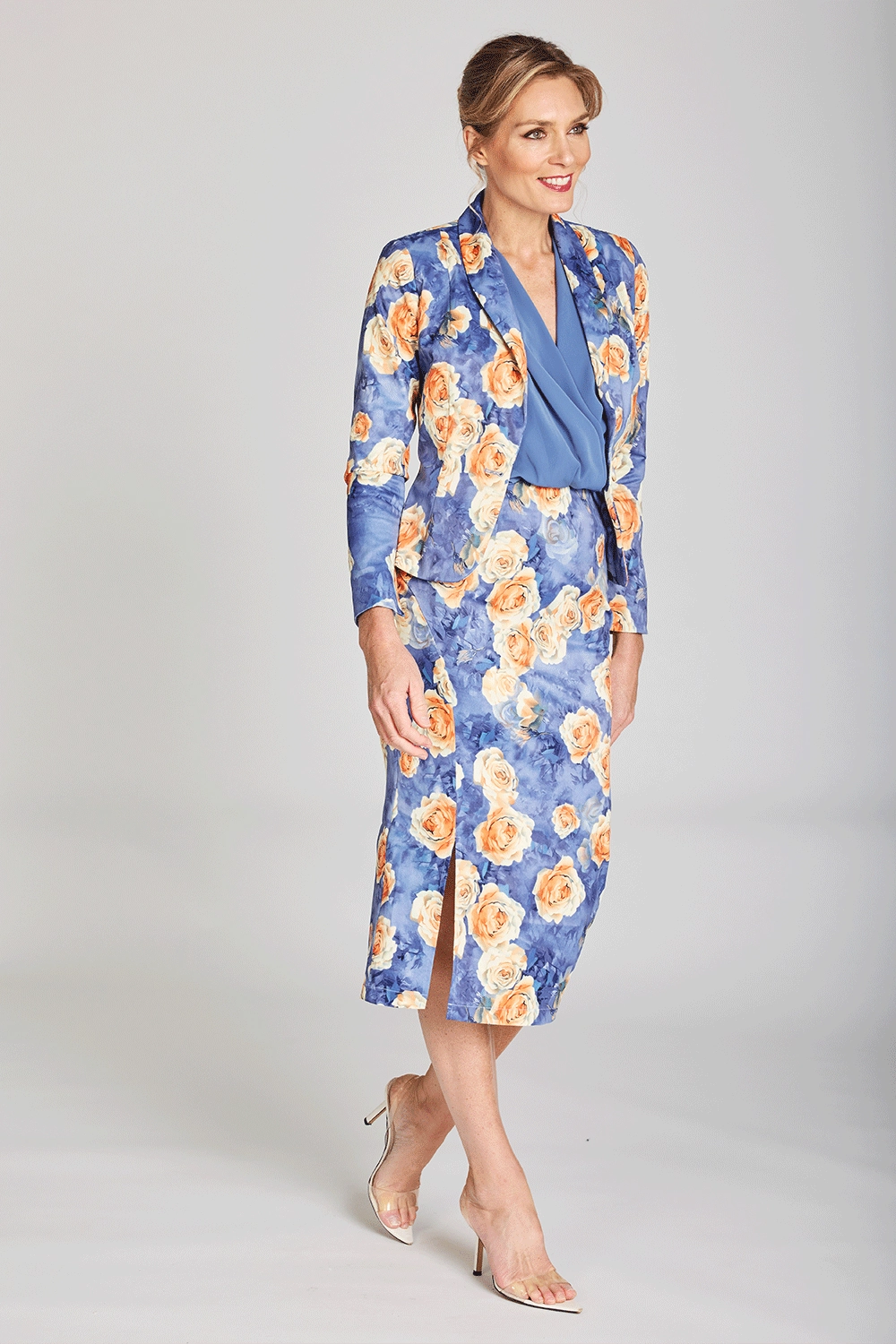 Pink Ruby - PJ234004 So Tasteful Jacket Warm Lining Adjustable Hemline