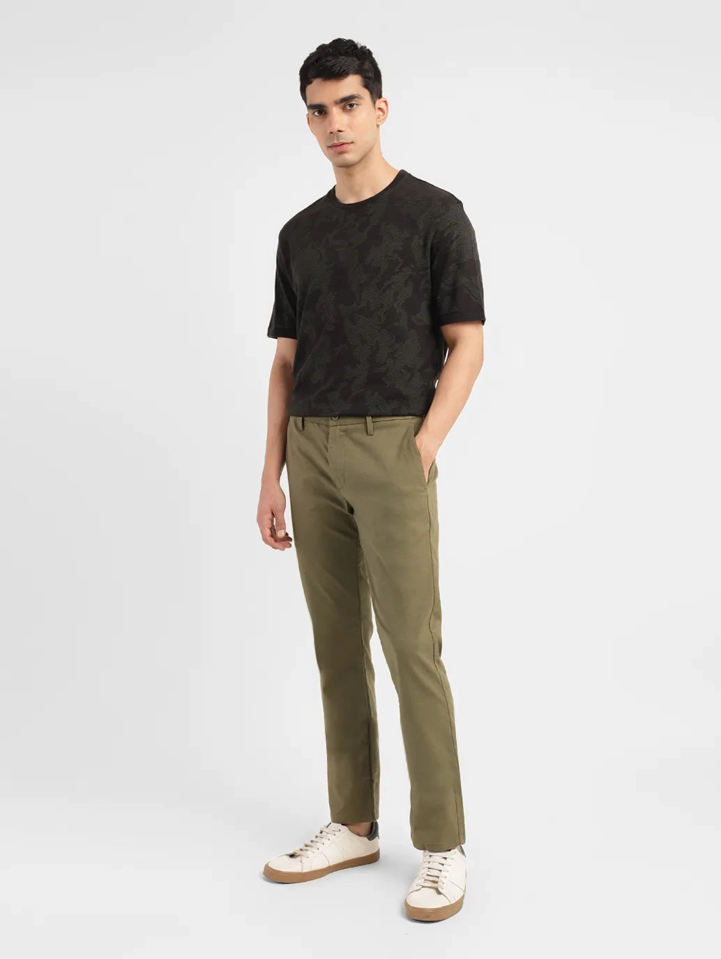 Mesh Comfort Seamless Wear Men's 511 Olive Slim Fit Chinos