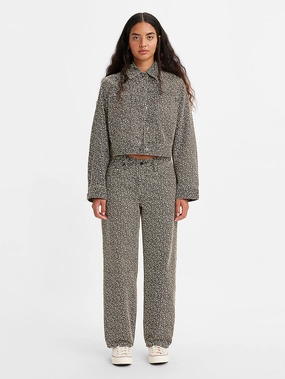 Active Performance Women's Mid Rise Grey?Straight Trousers