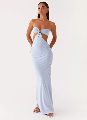 Tatiana Maxi Dress - Blue Chic Wear Must-have