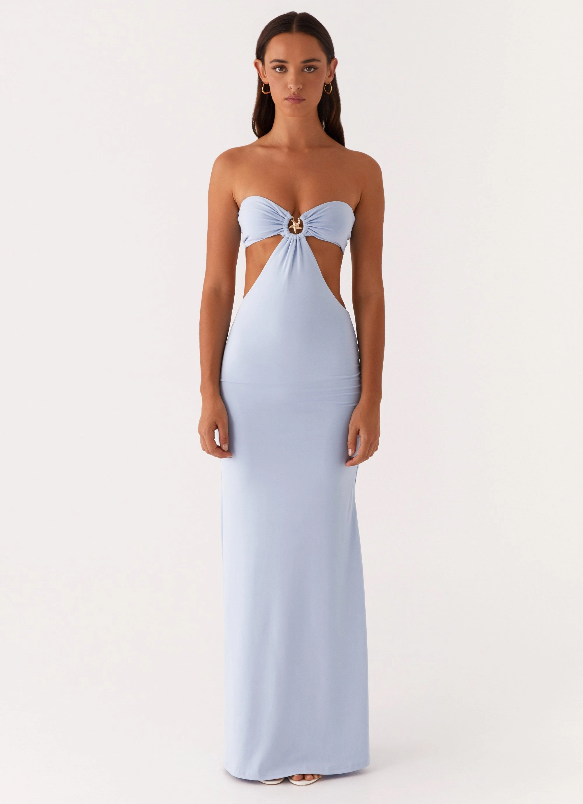 Happy Fit Tatiana Maxi Dress - Blue