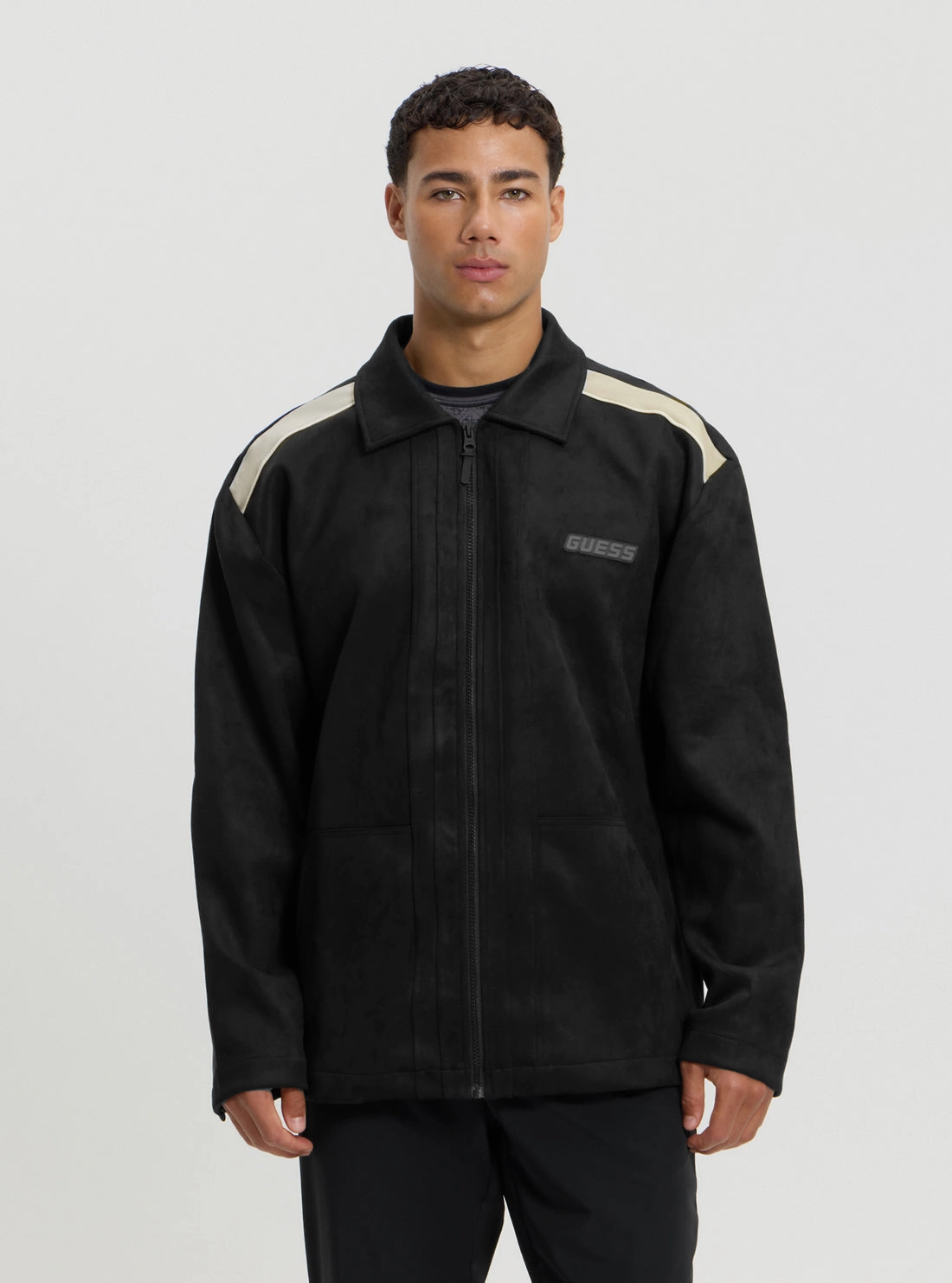 Polished Look Mid Length Design Eco Black Mojo Jacket